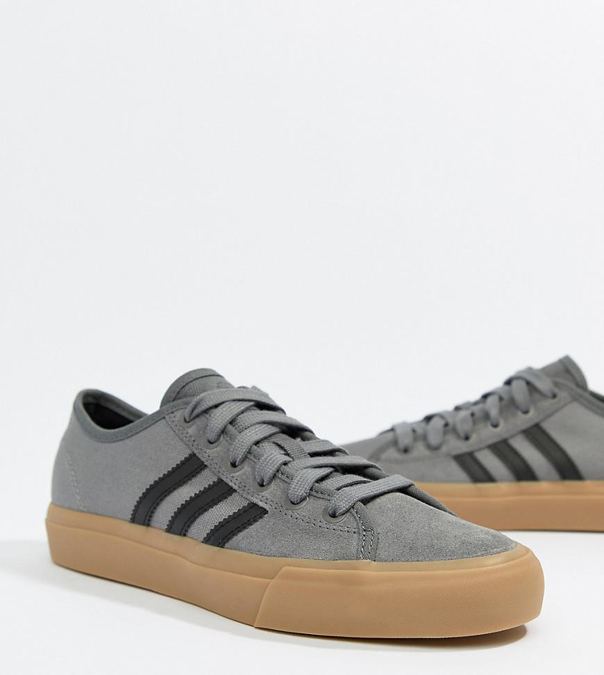 adidas Originals Adidas Skate Boarding Matchcourt Rx Sneakers With Gum Sole  in Gray - Lyst