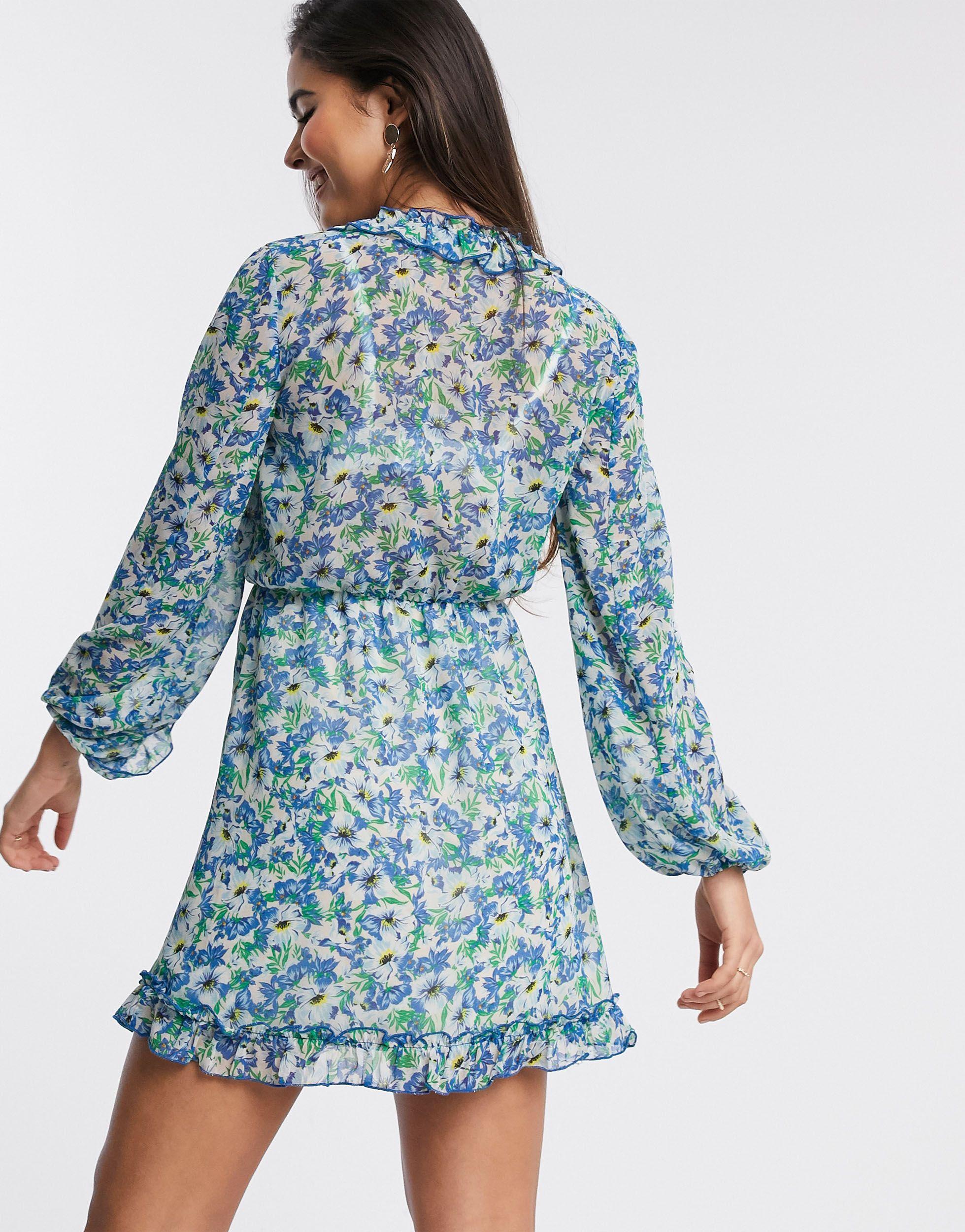 Stradivarius Mujer Vestido Corto Volantes Stradivarius Telier