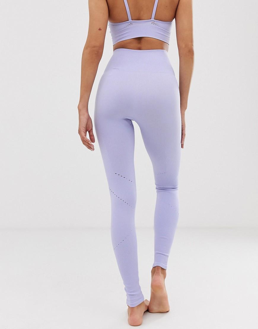 Nike Nike Yoga Dri-fit Power Seamless leggings With Small Logo in Purple |  Lyst Australia