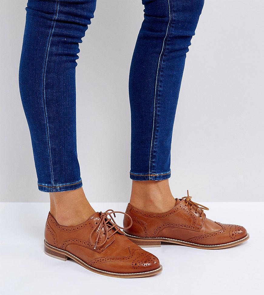 asos platform brogues