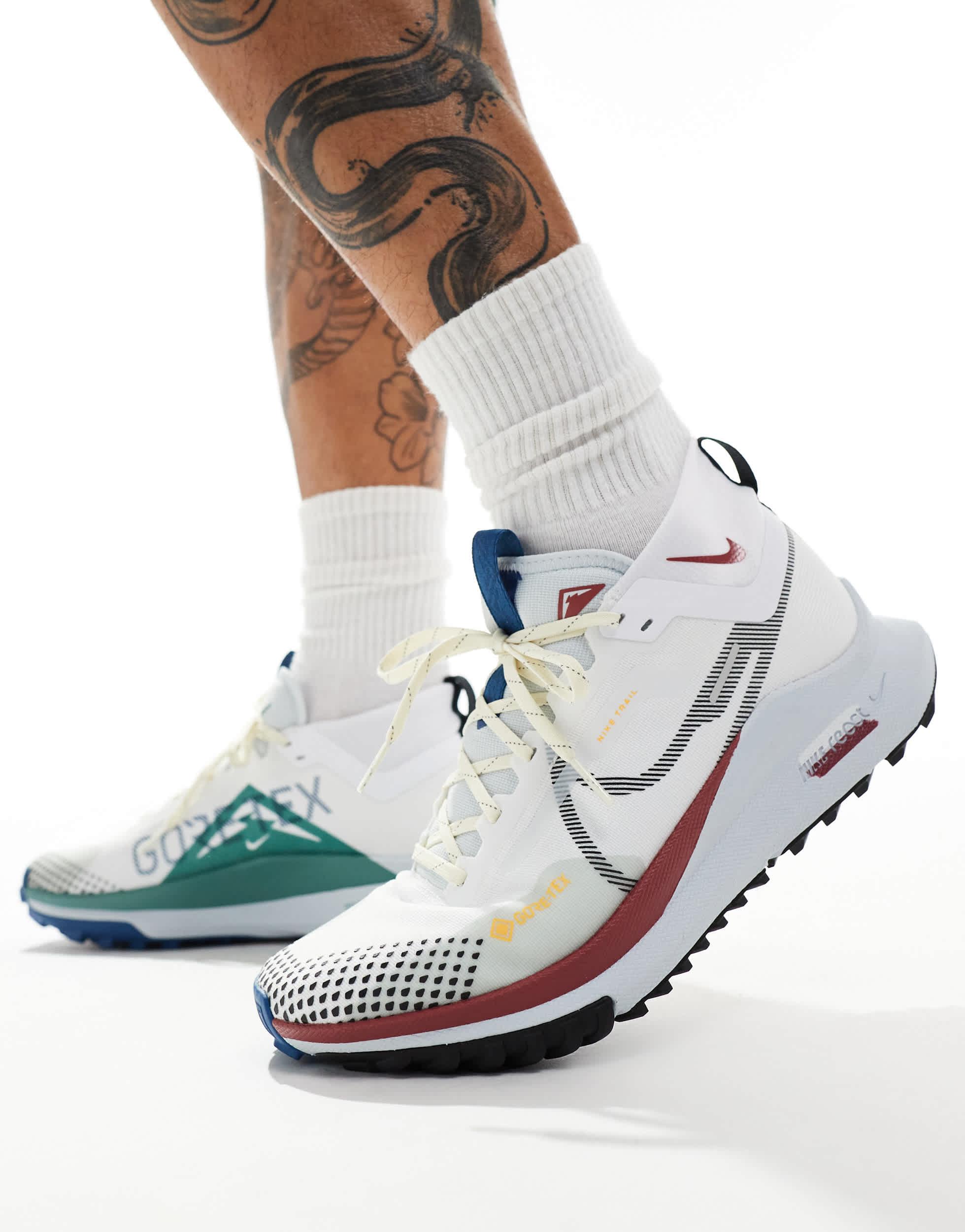 Nike Reactx Pegasus Trail 4 Gore Tex Trainers in White for Men Lyst