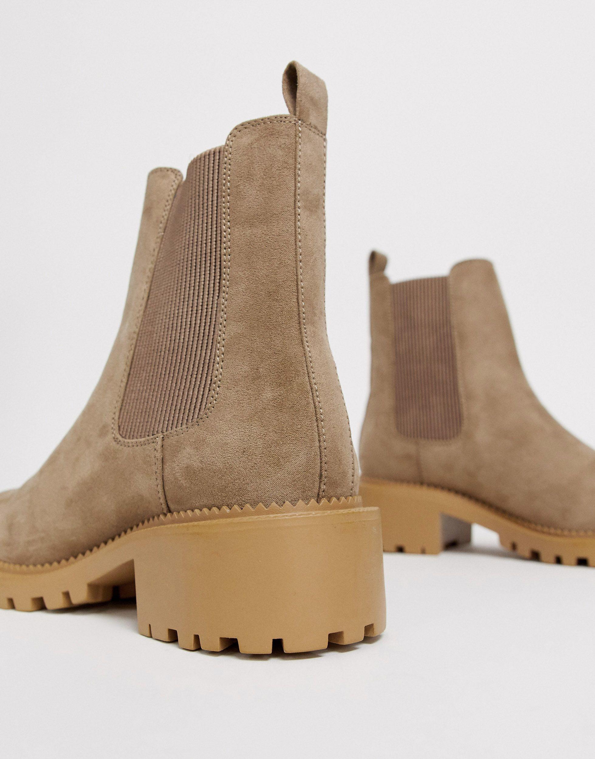 ASOS Chelsea Boots Beige (Natural) - Lyst