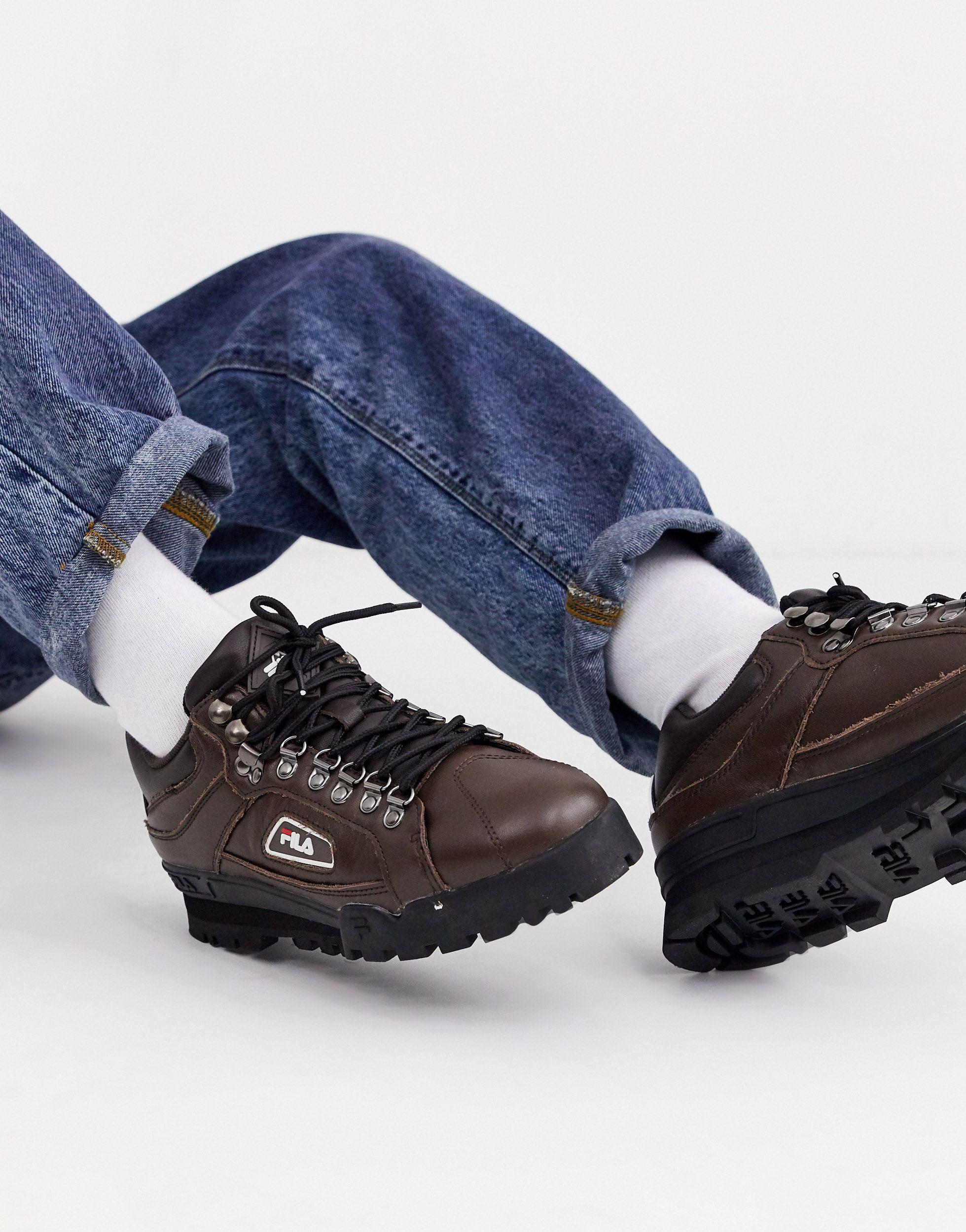 Fila trailblazer best sale brown