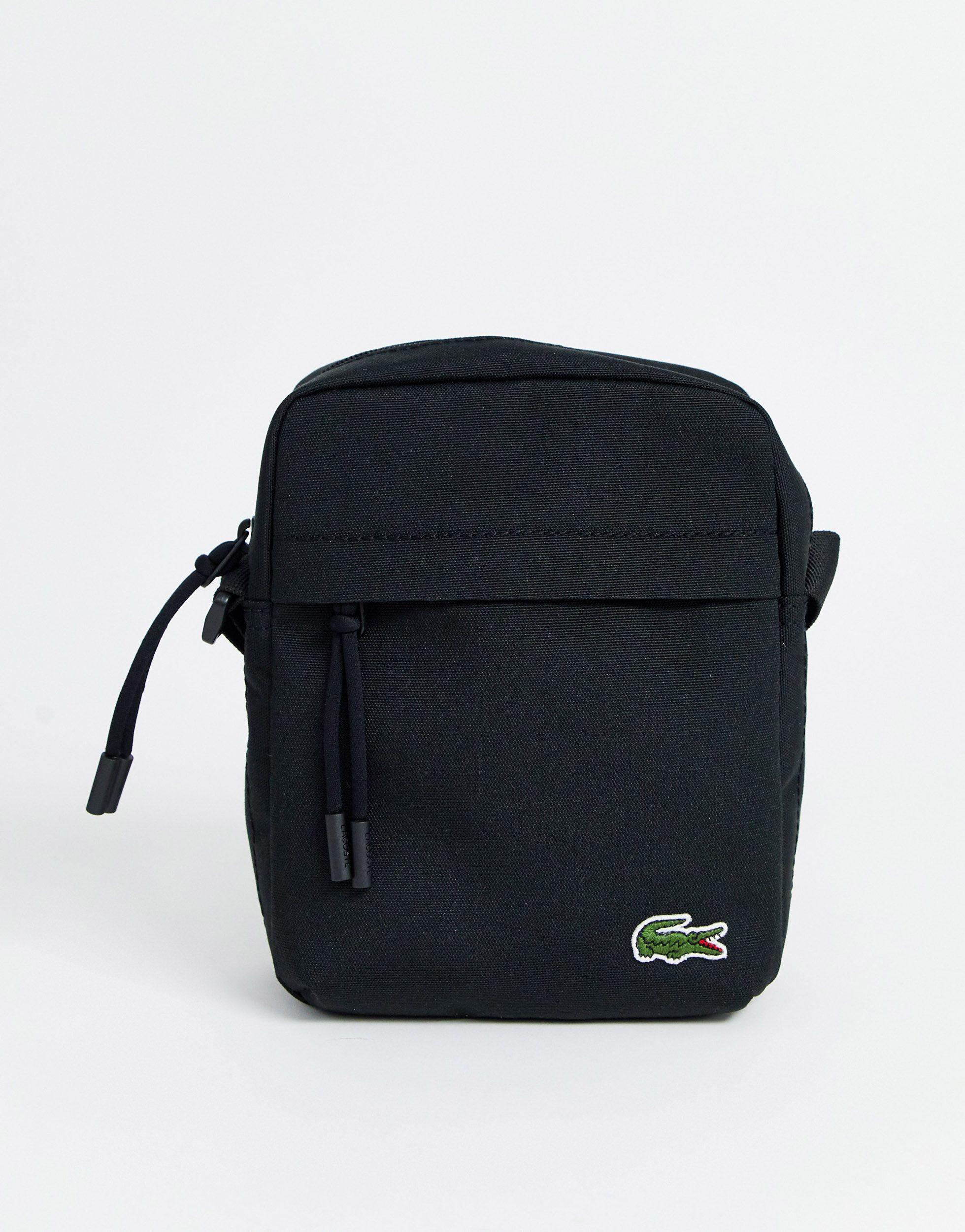 lacoste flight bag