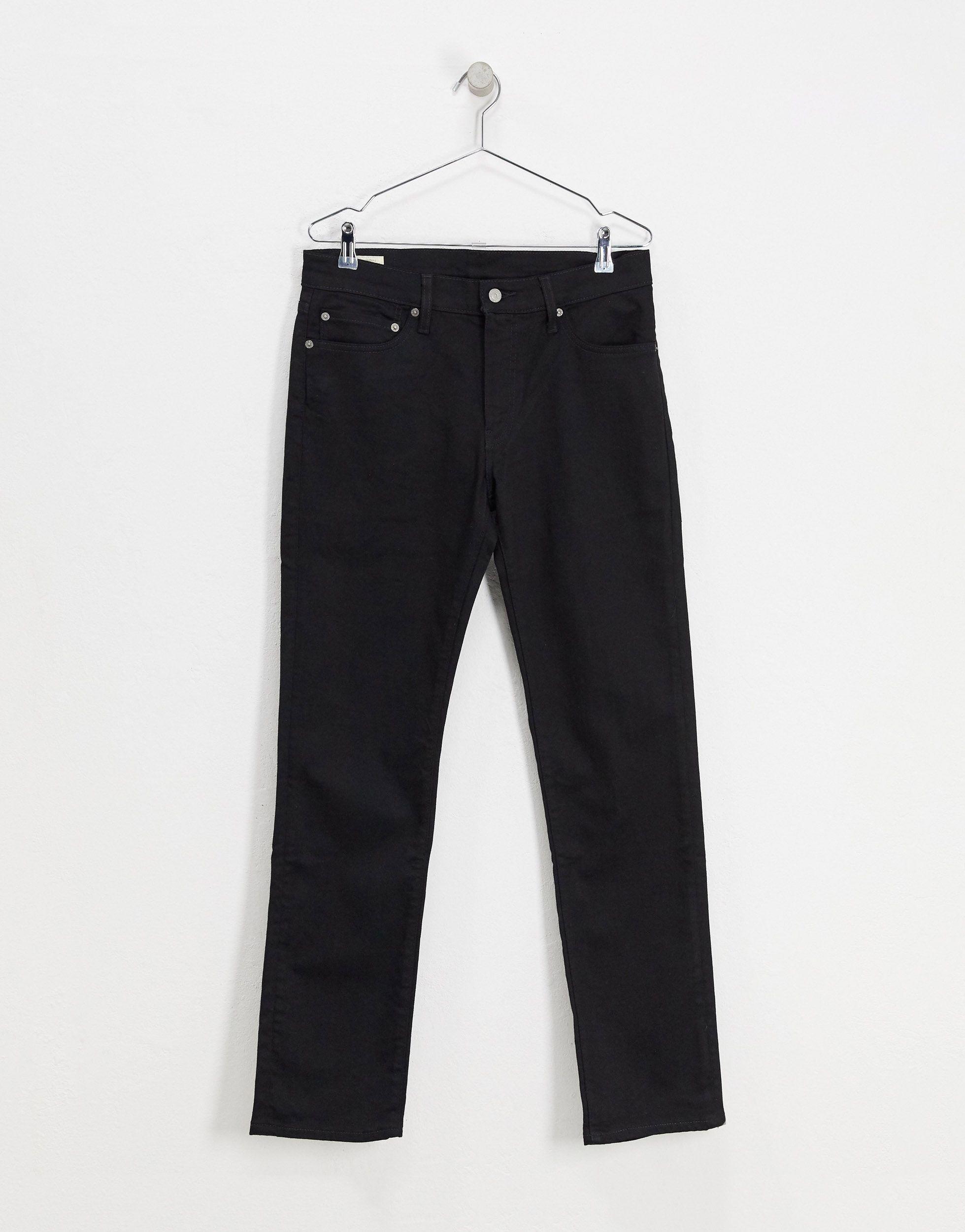 Levi's Denim 511 Slim Fit Jeans Nightshine Black Wash for Men - Lyst
