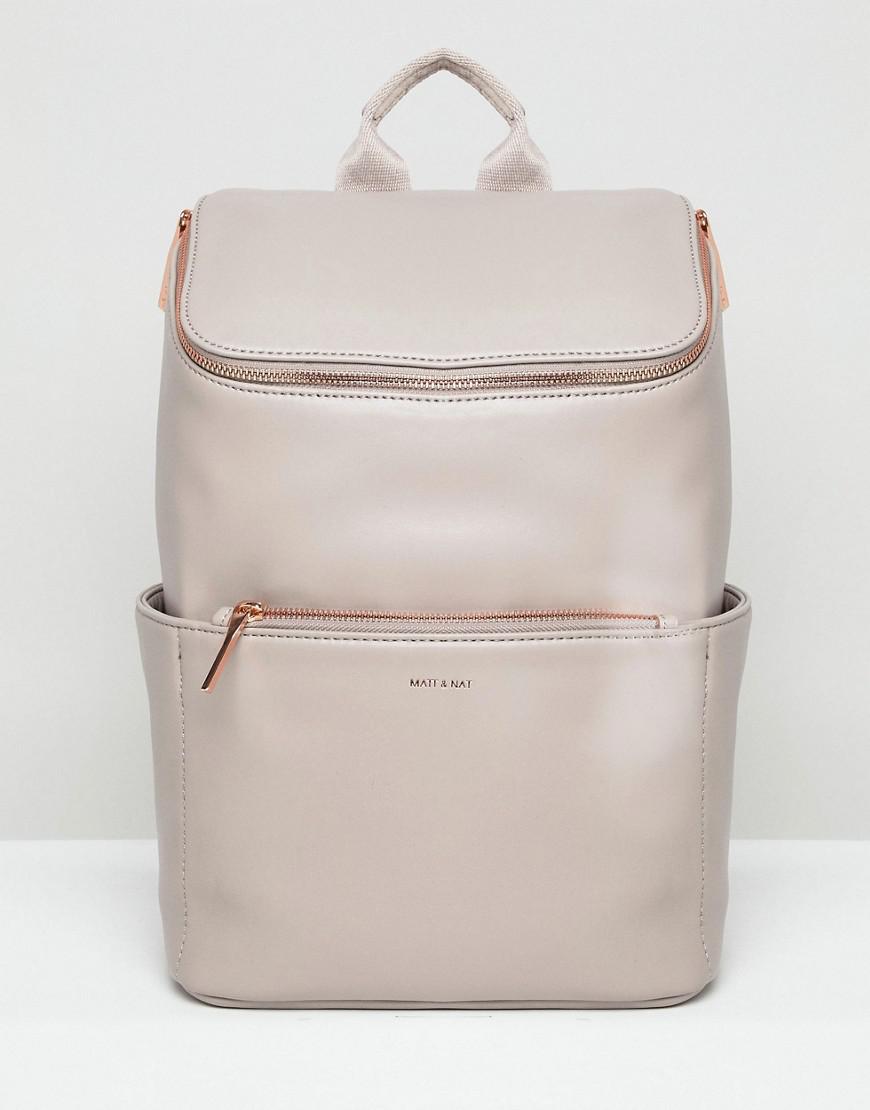 matt and nat grey backpack