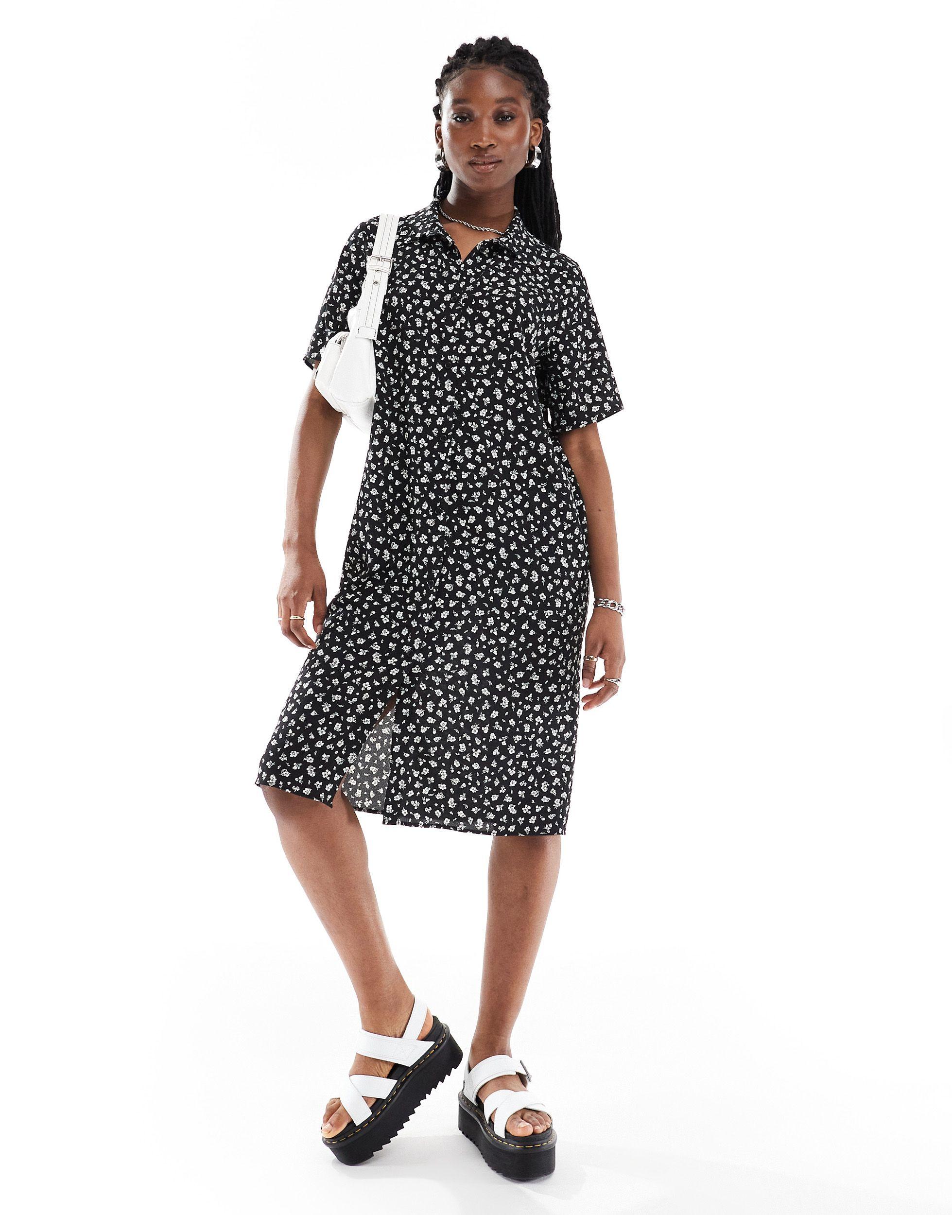 Robe chemise monki hotsell