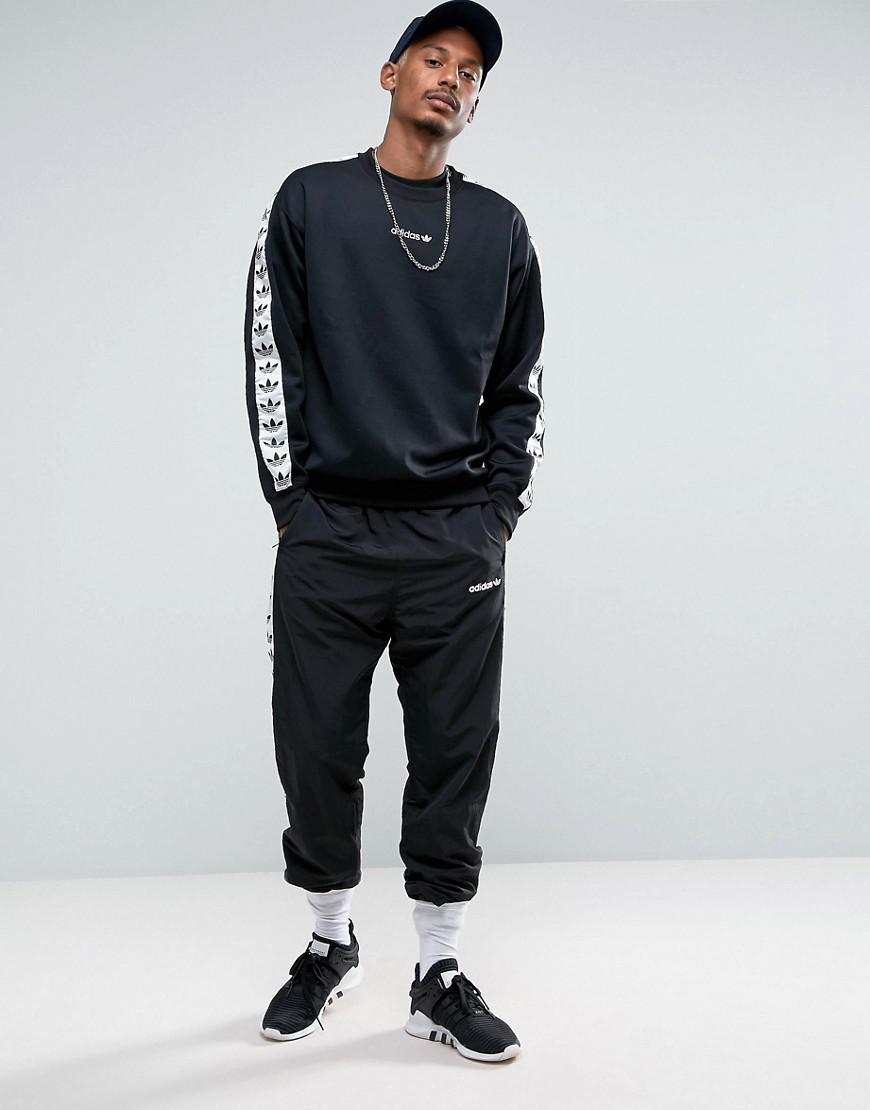 adidas tape crew sweatshirt