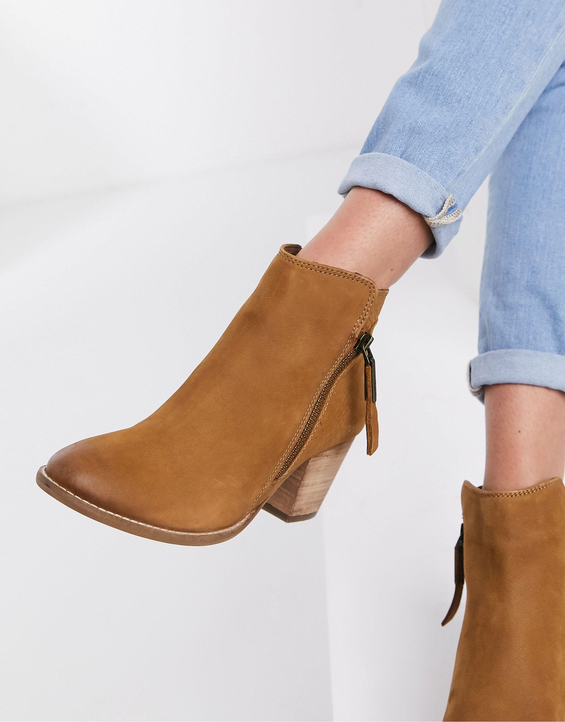 dune wedge ankle boots
