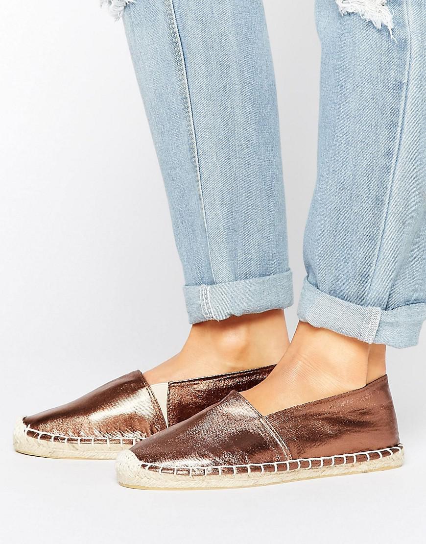 Women Pieces Haisha Metallic Bronze Espadrilles Bronze Free Shipping Women Pieces Haisha Metallic Bronze Espadrilles Bronze Free Shipping