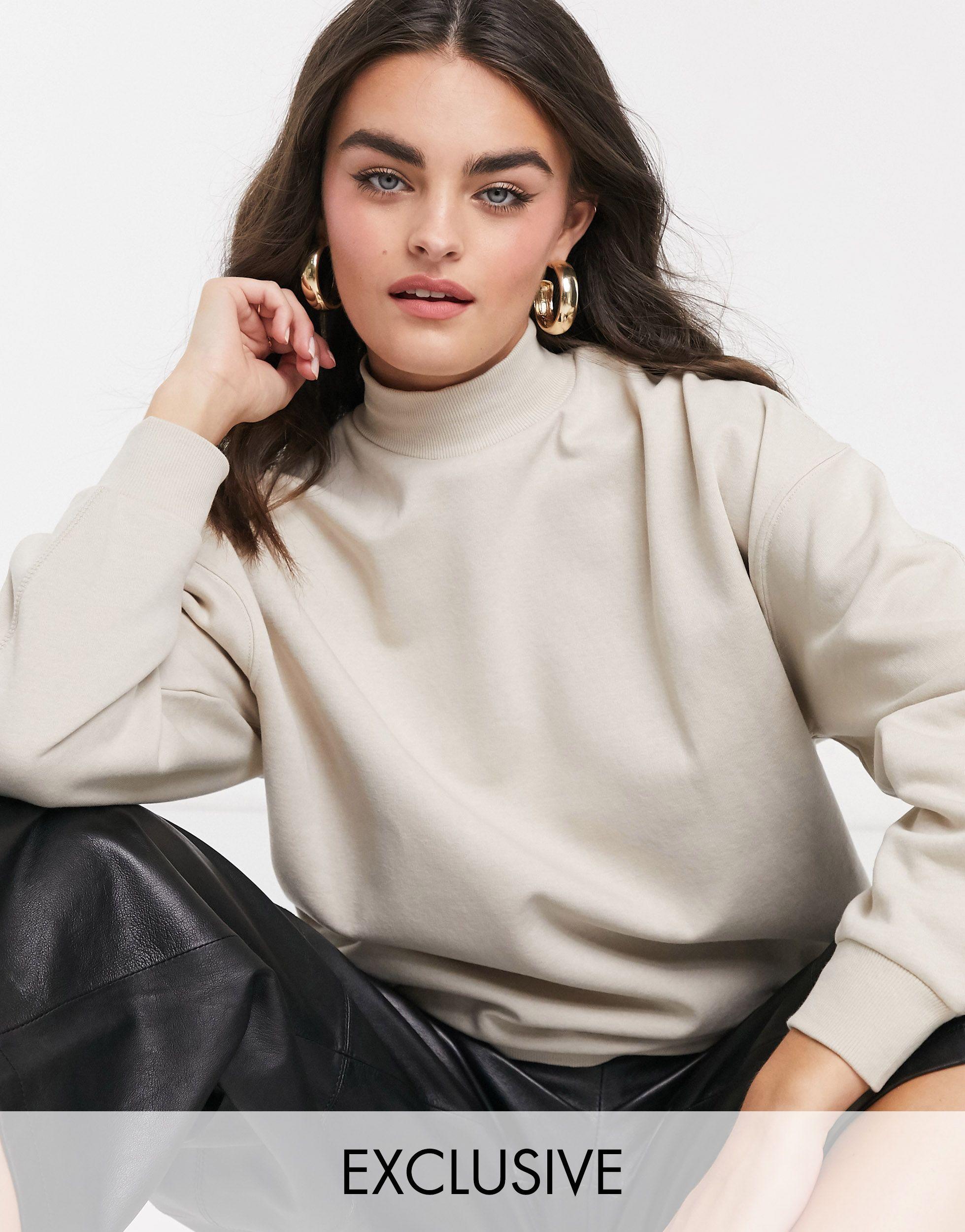Stradivarius oversized sweatshirt Clearance