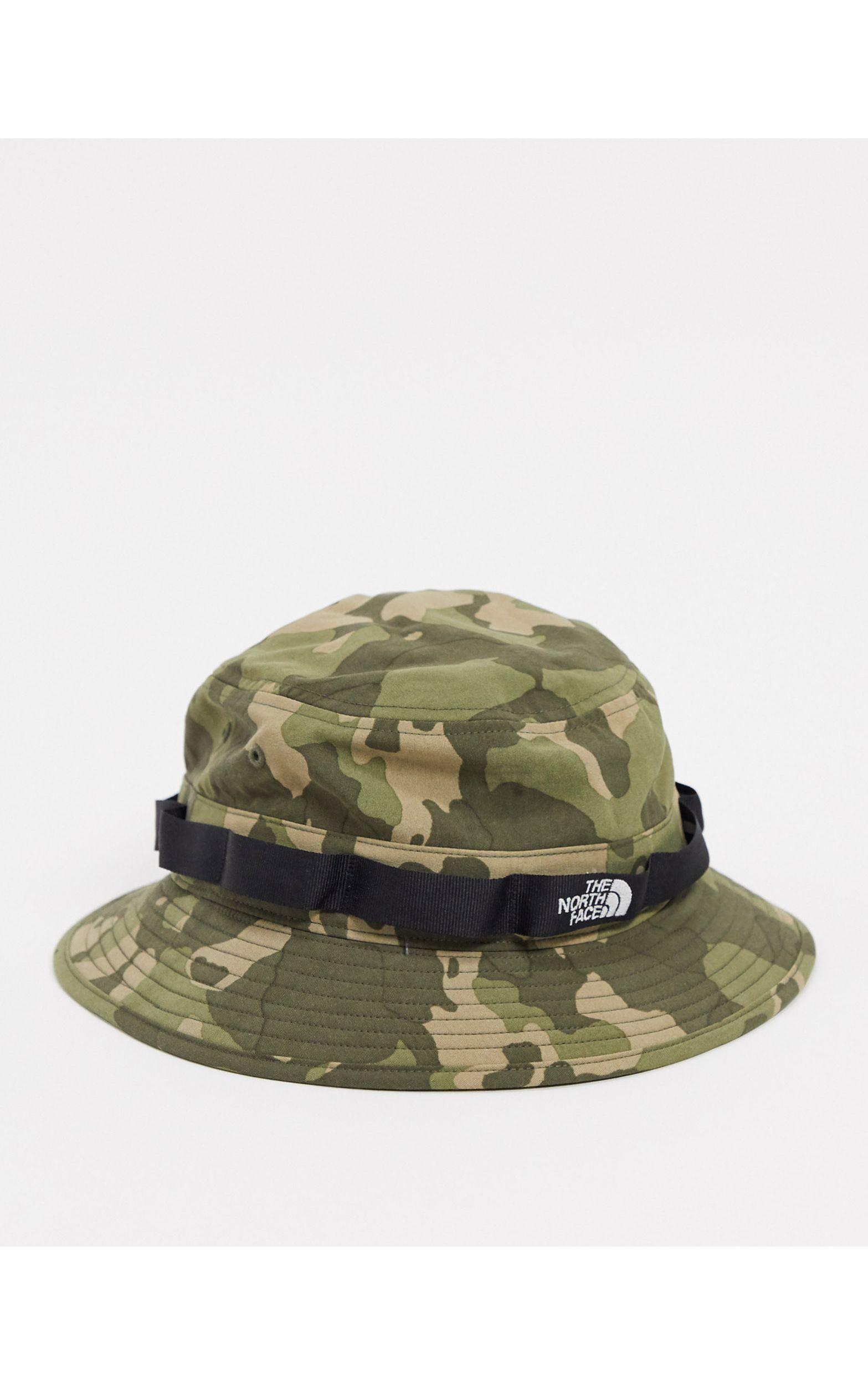 Brimmer Bucket Hat in Green for Men 