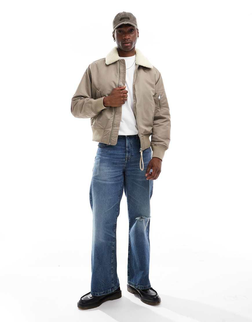 Shirt Jacket Sherpa Calvin Klein Calvin Klein Sherpa Collar