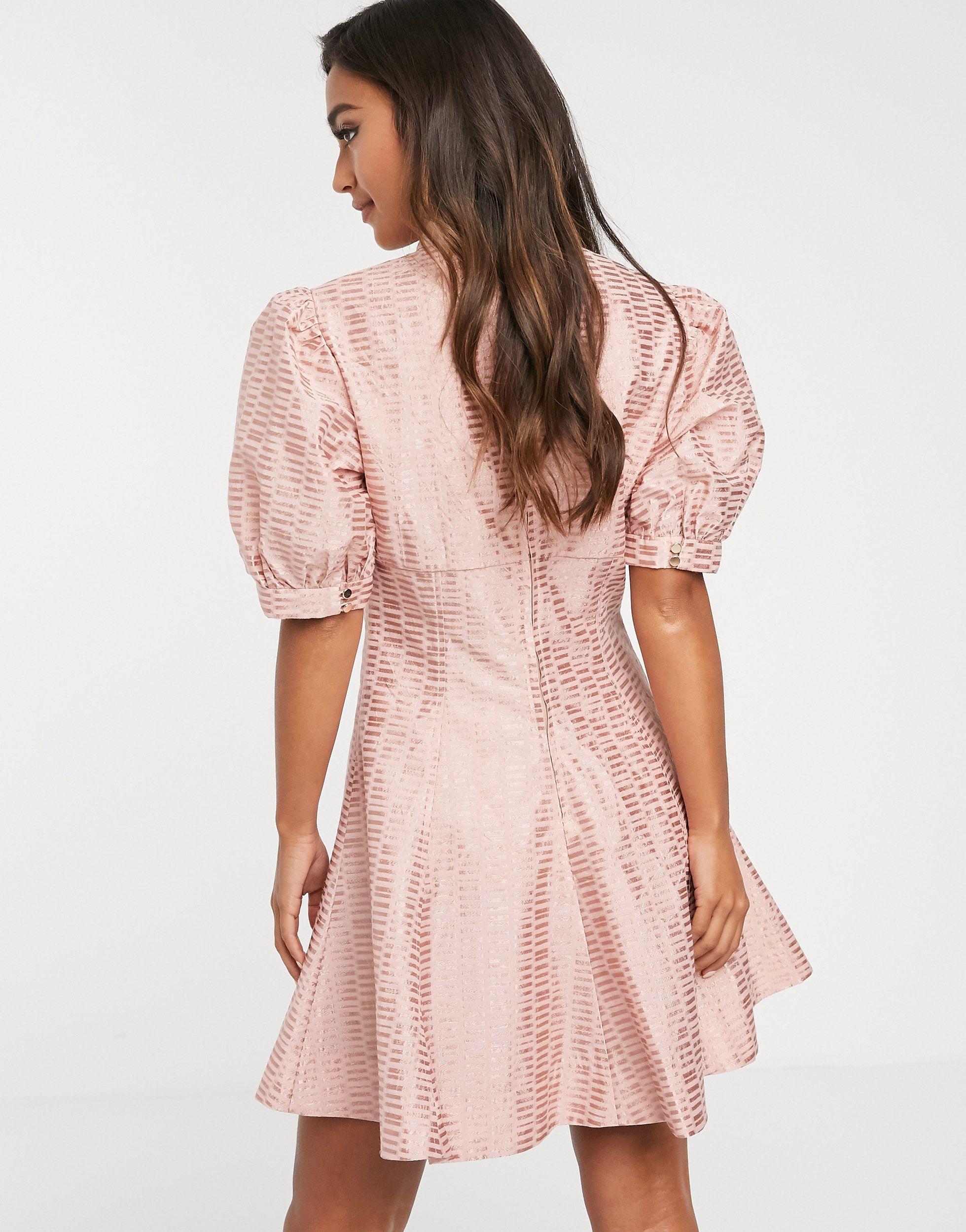 keepsake fallen mini dress