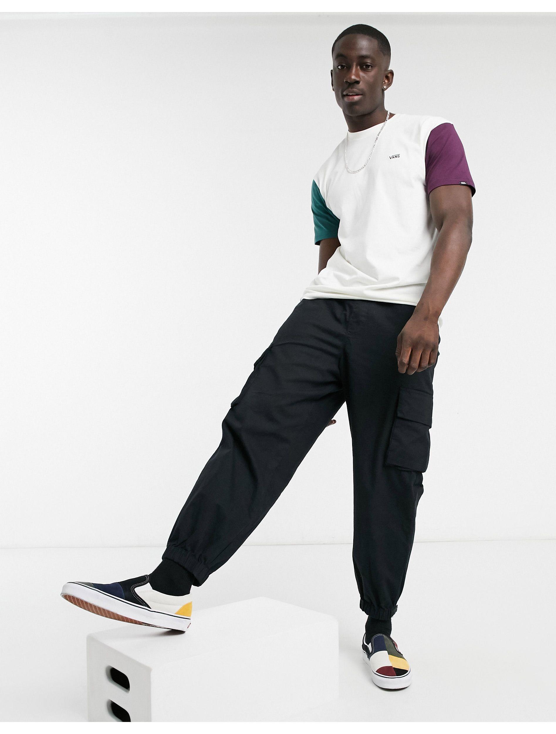 Vans Cotton Opposite Colourblock T 