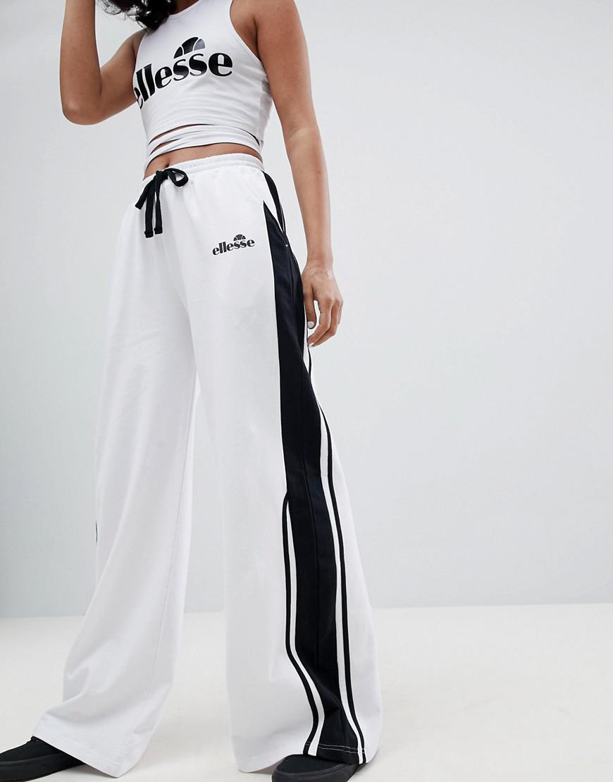 ellesse white joggers