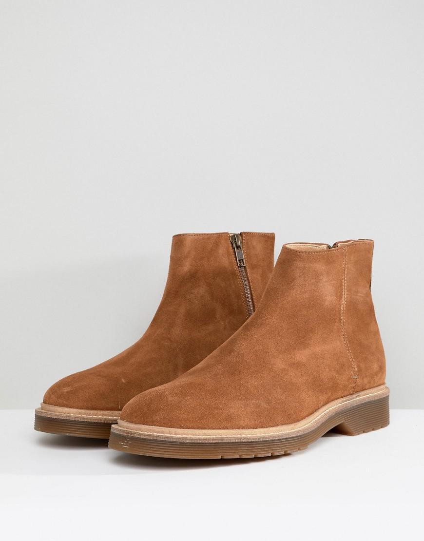 asos tan suede boots