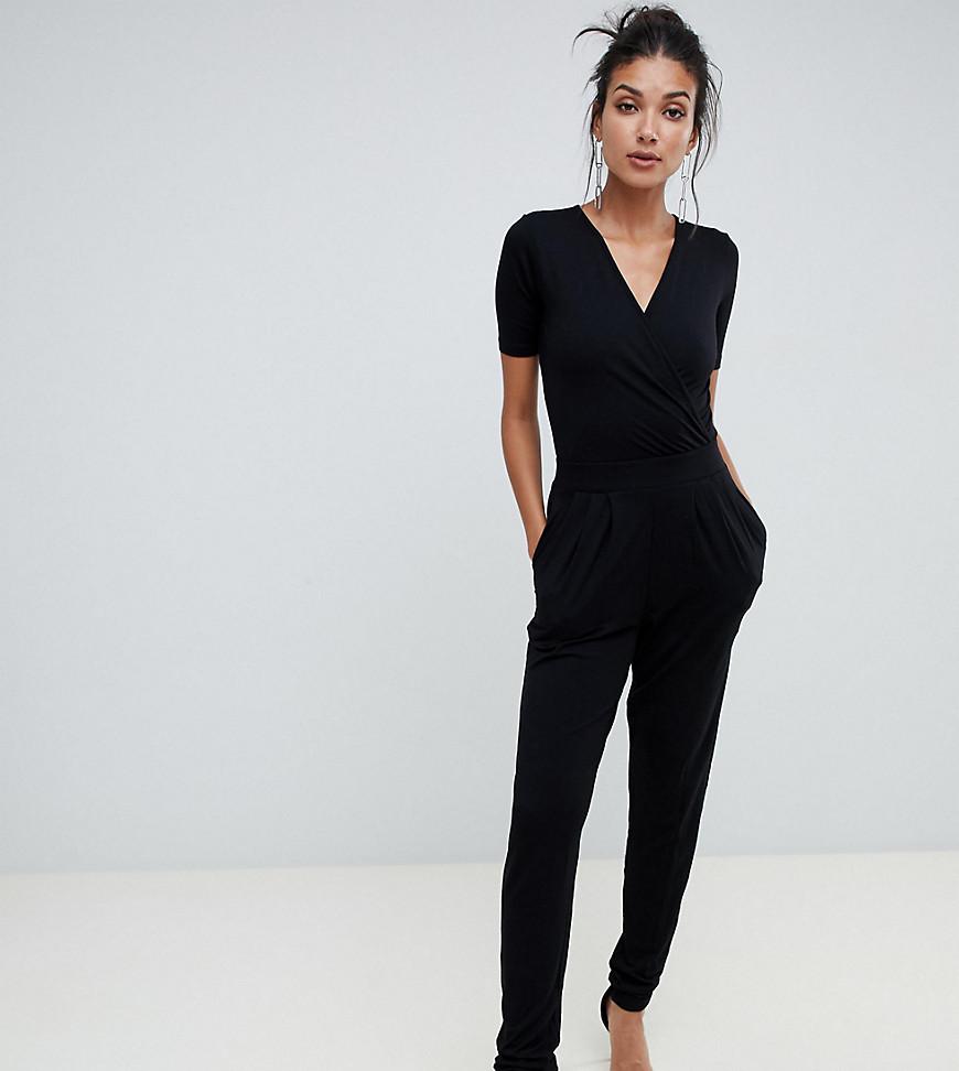 asos tall black jumpsuit