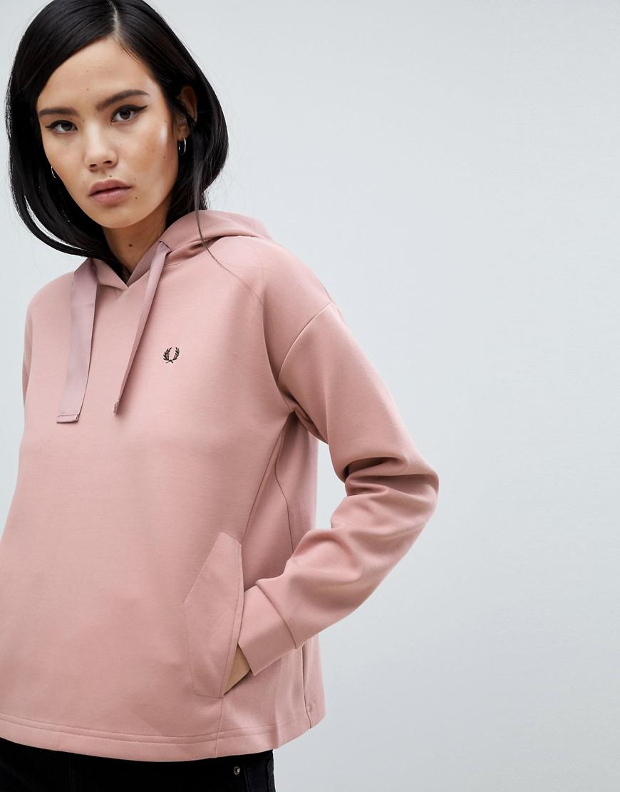 fred perry pink sweatshirt