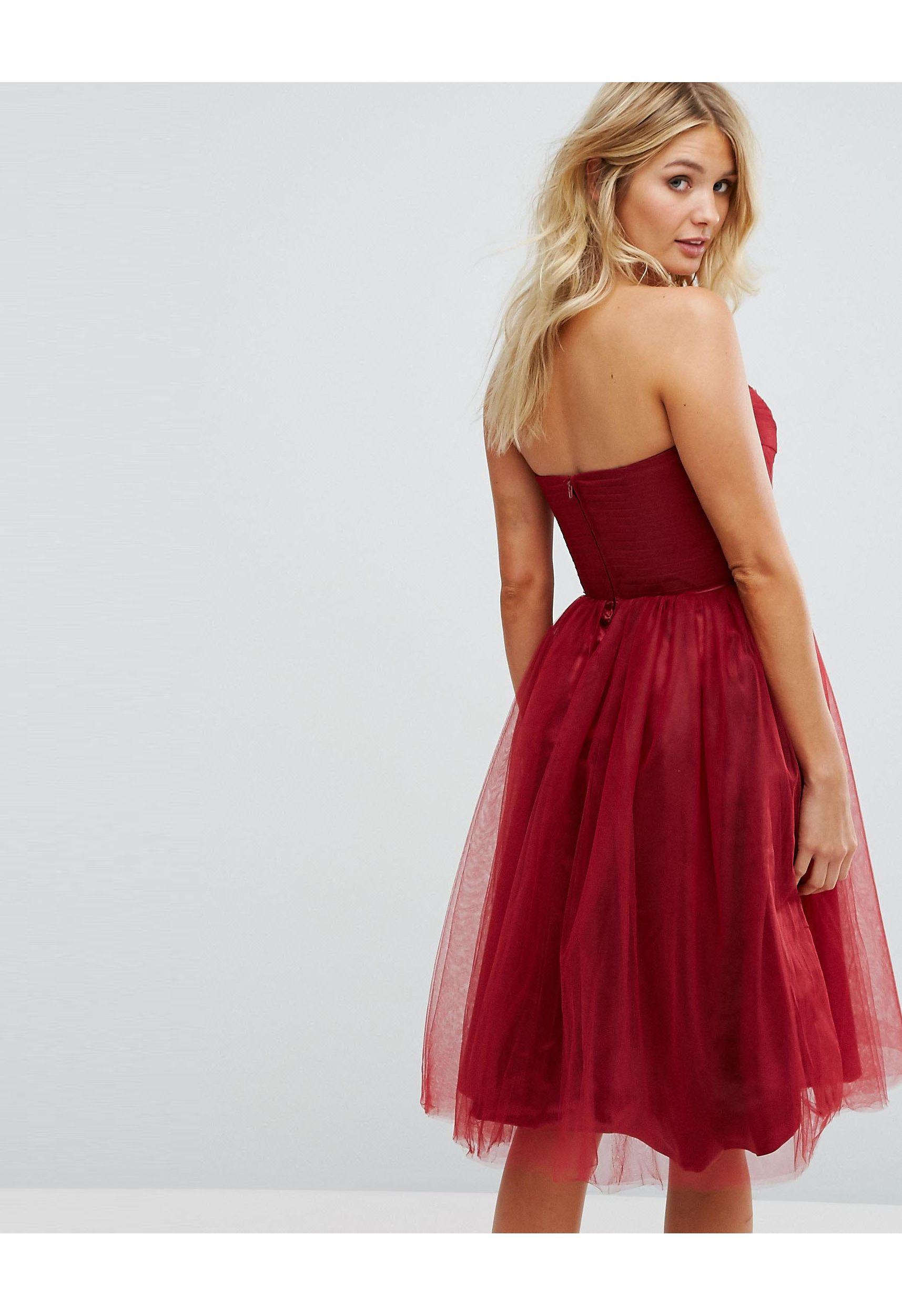 Bandeau Tulle Dress Hotsell, 50% OFF 