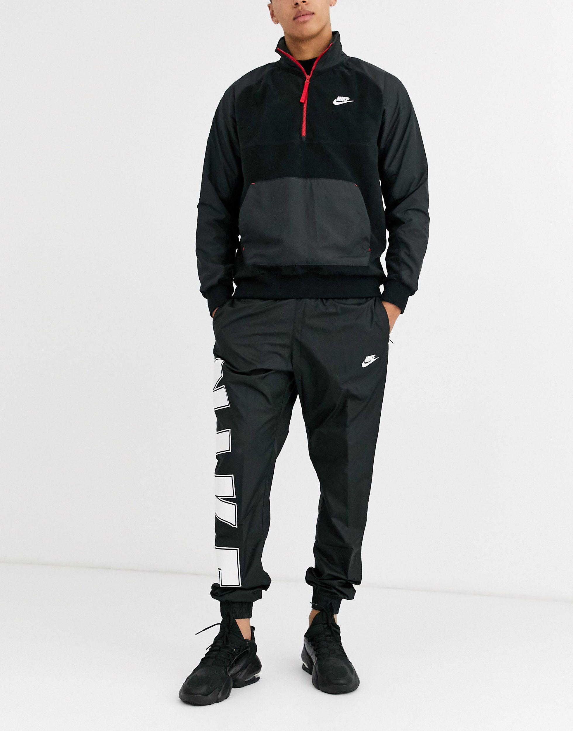 Nike Overbranded Cuffed joggers in Black for Men | Lyst UK