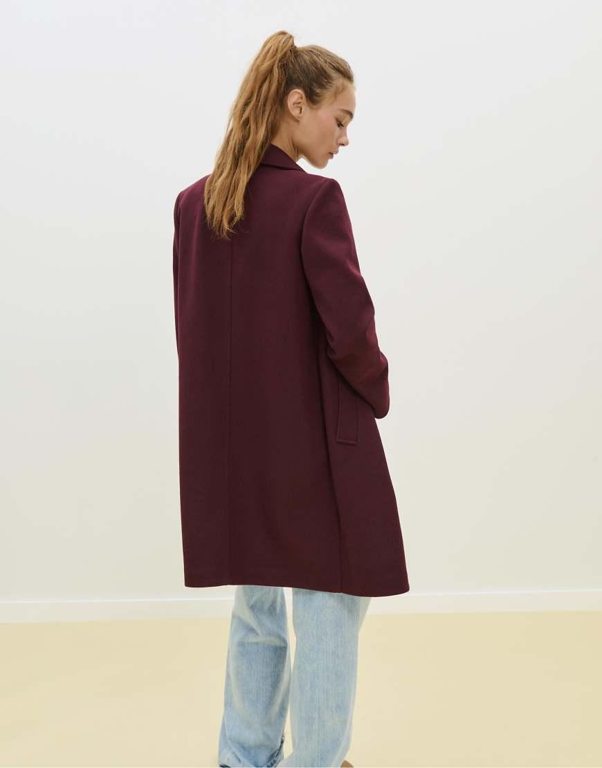 Cappotti Rosso Stradivarius da donna Lyst