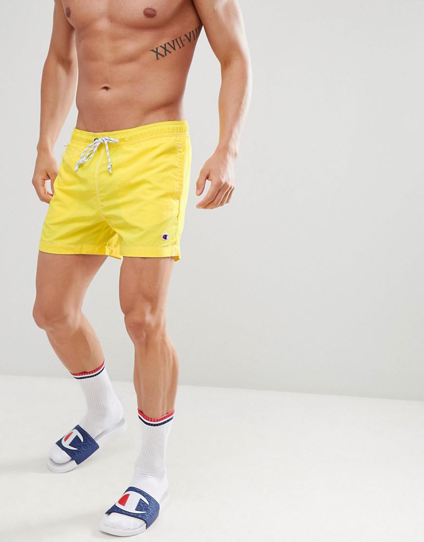 Champion Swim Shorts With Small Logo In 
