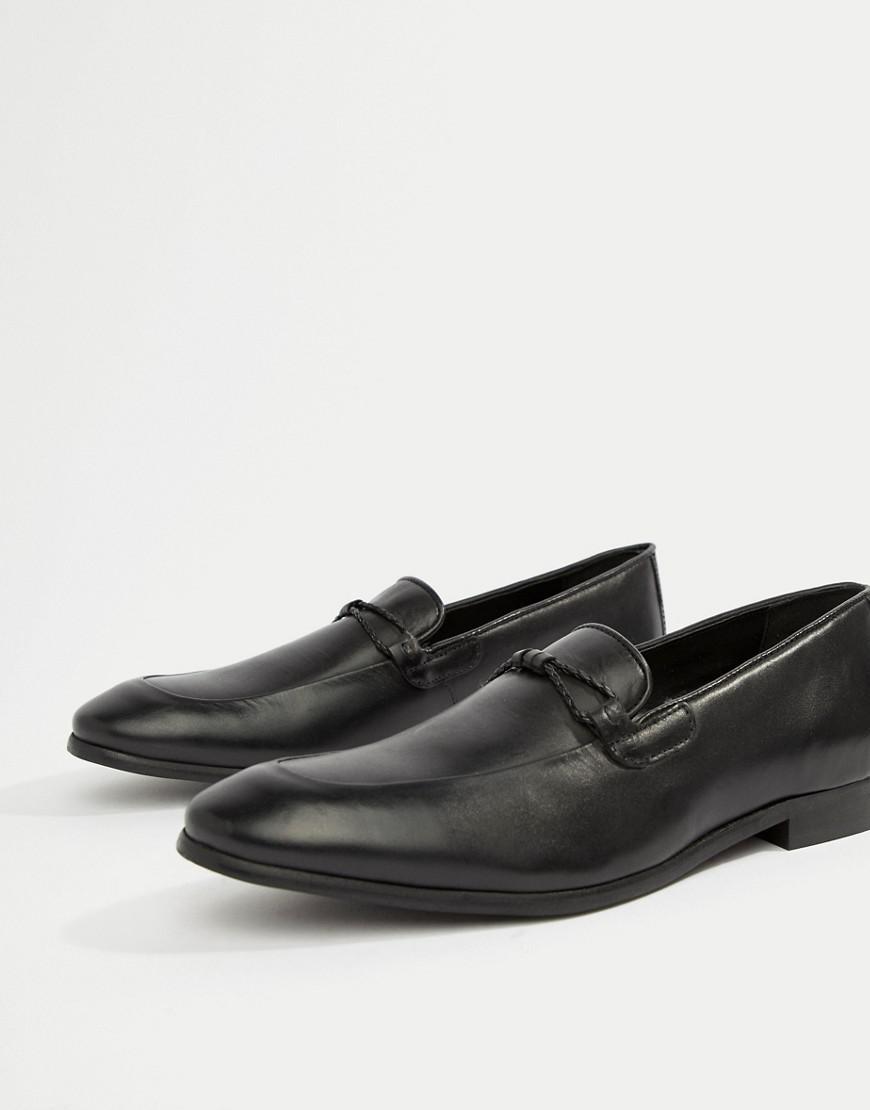 dune wide fit loafers