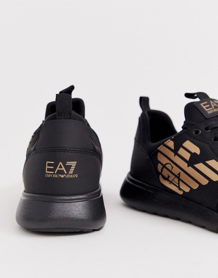 armani simple racer trainers