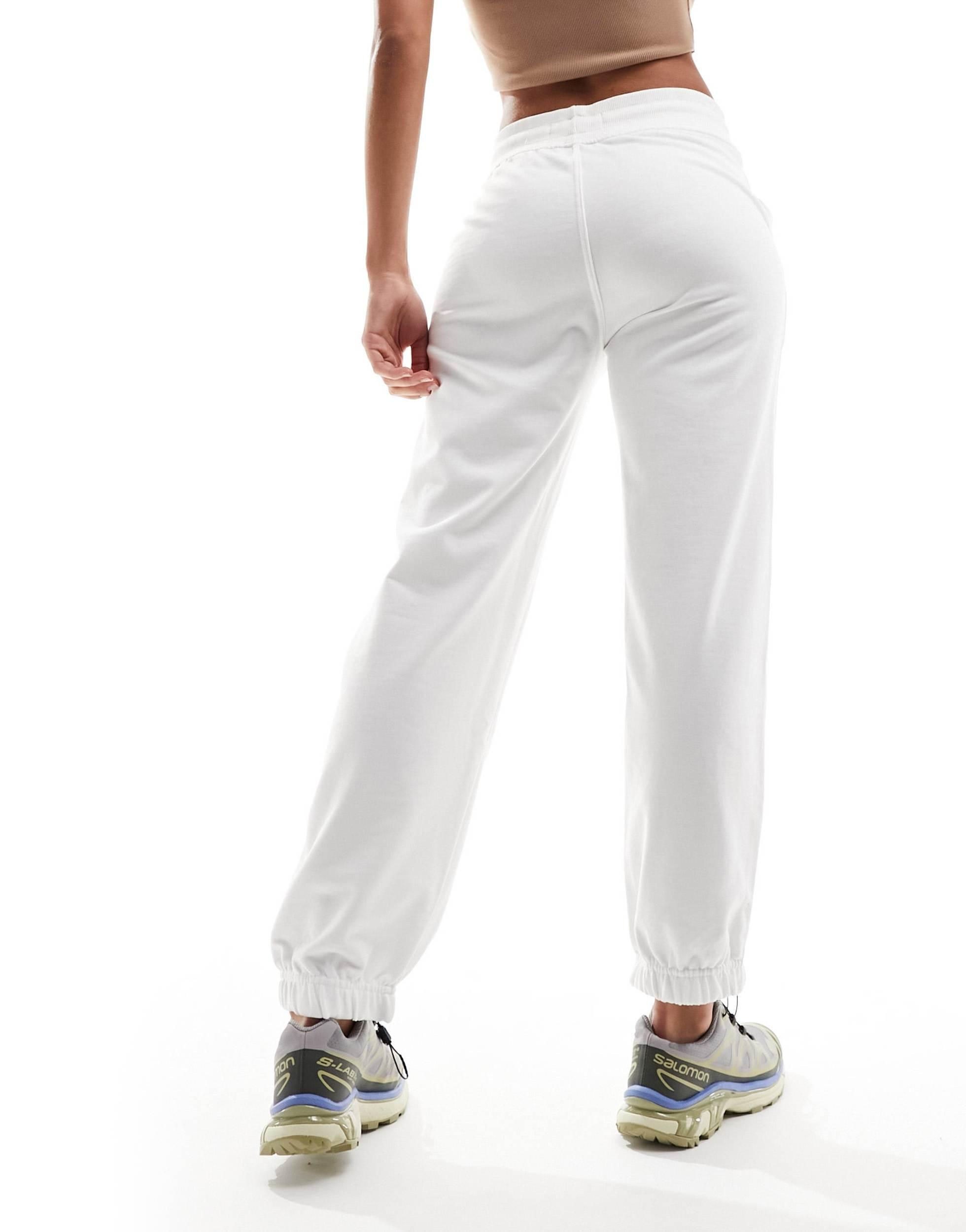 Bershka Sweatpants in White Lyst