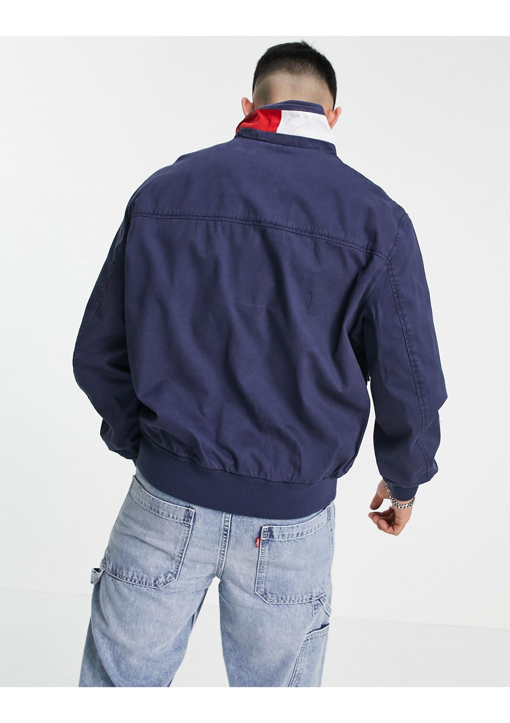 tommy hilfiger collar jacket