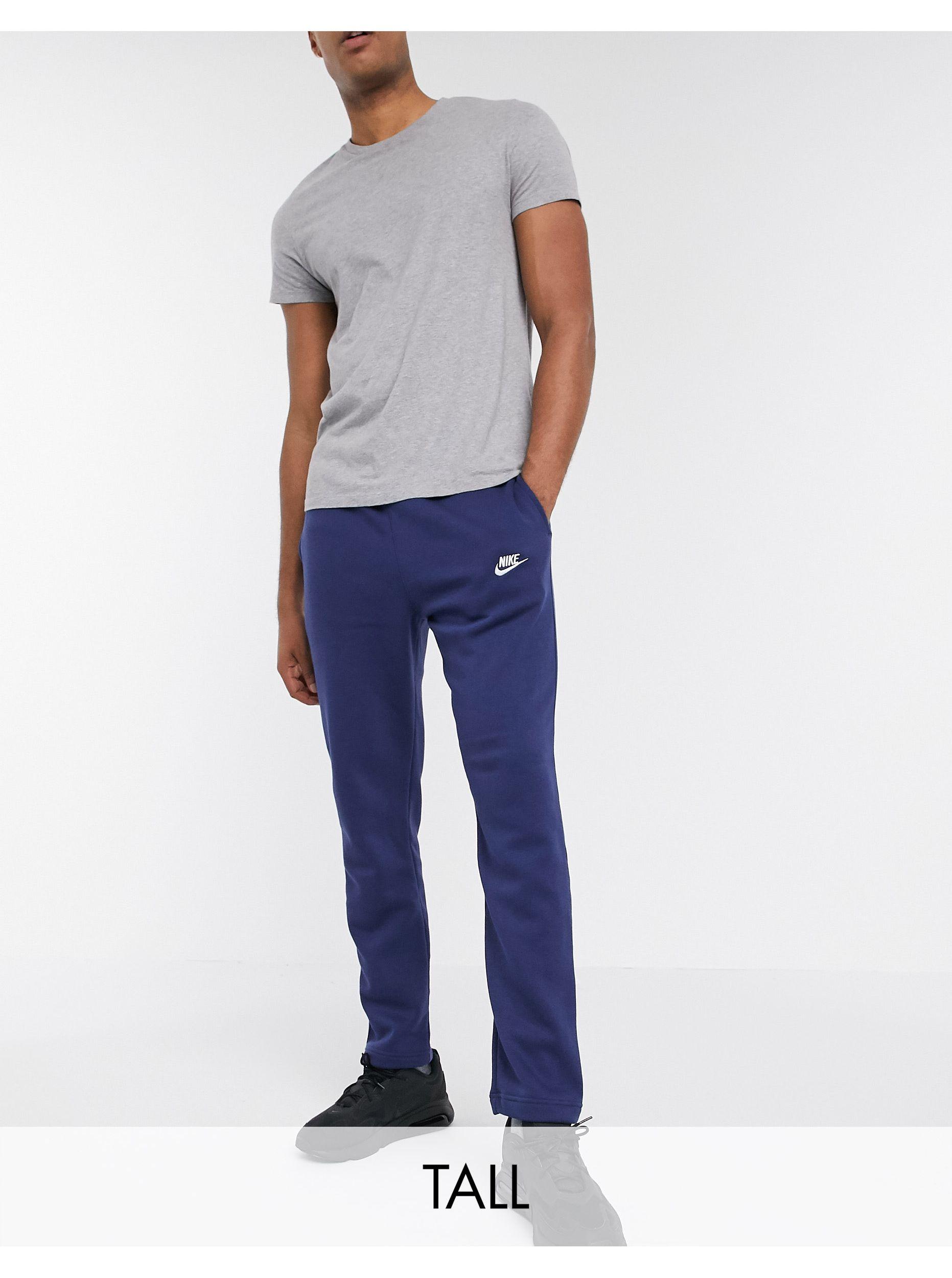 Nike Baumwolle Tall – Club – Jogginghose mit geradem Bein in Blau für Herren  | Lyst DE