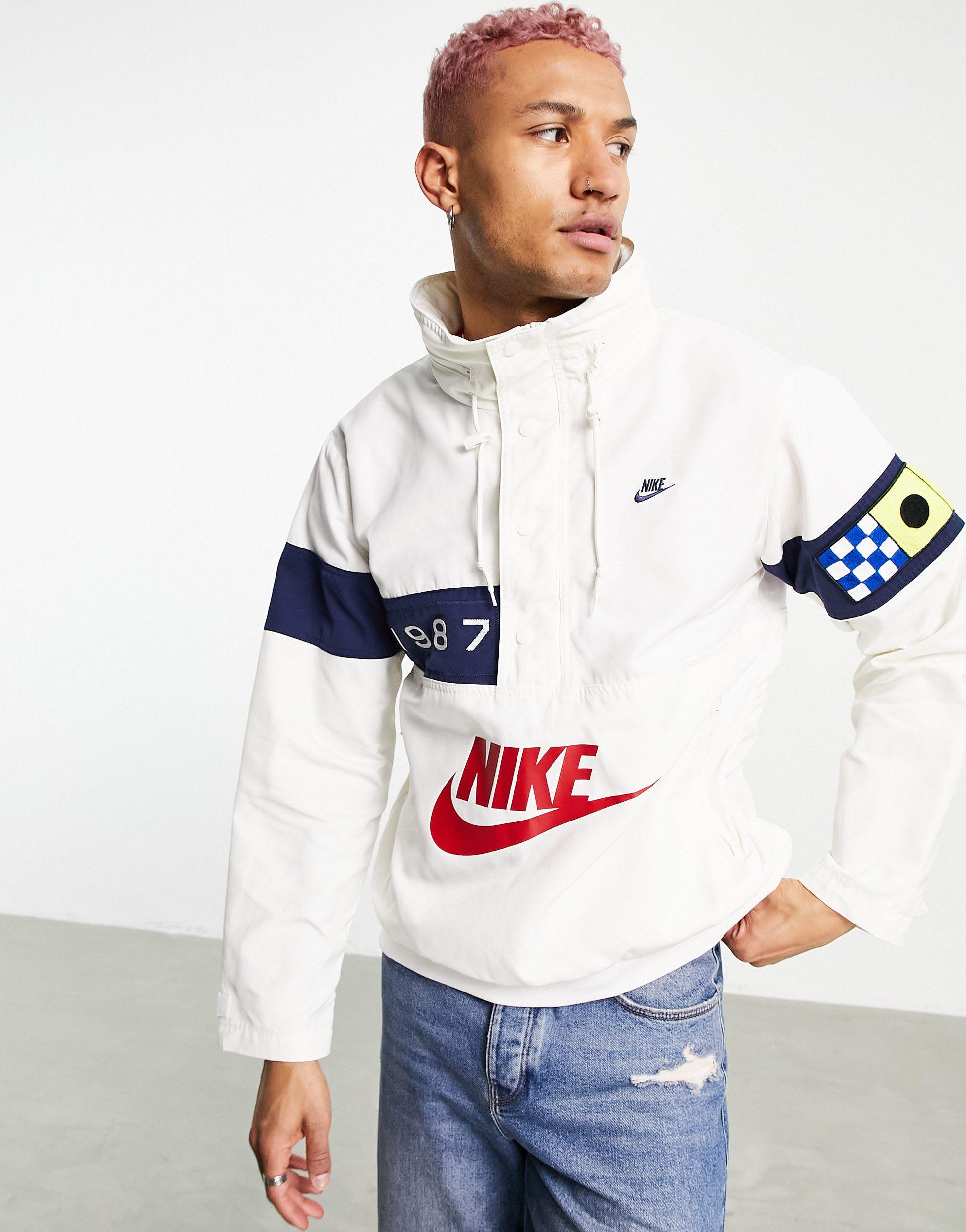 nike zip windbreaker jacket