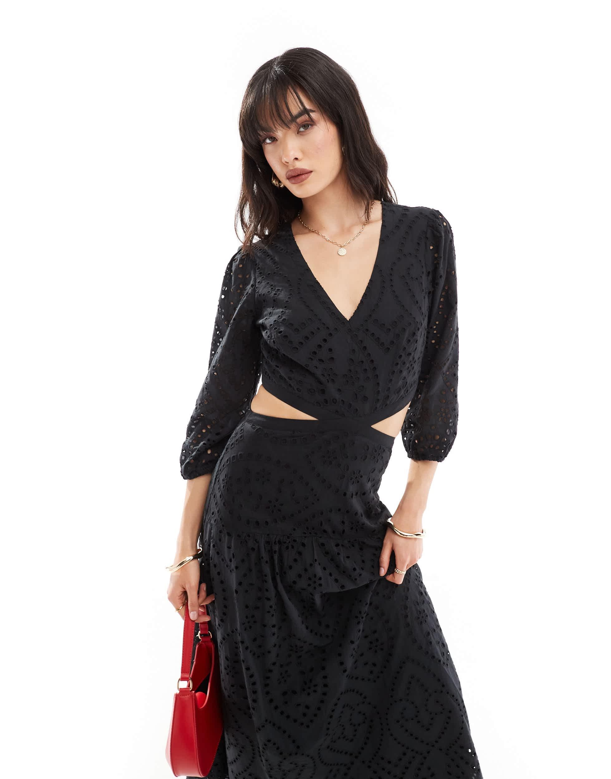 Mango robe mi longue hot sale