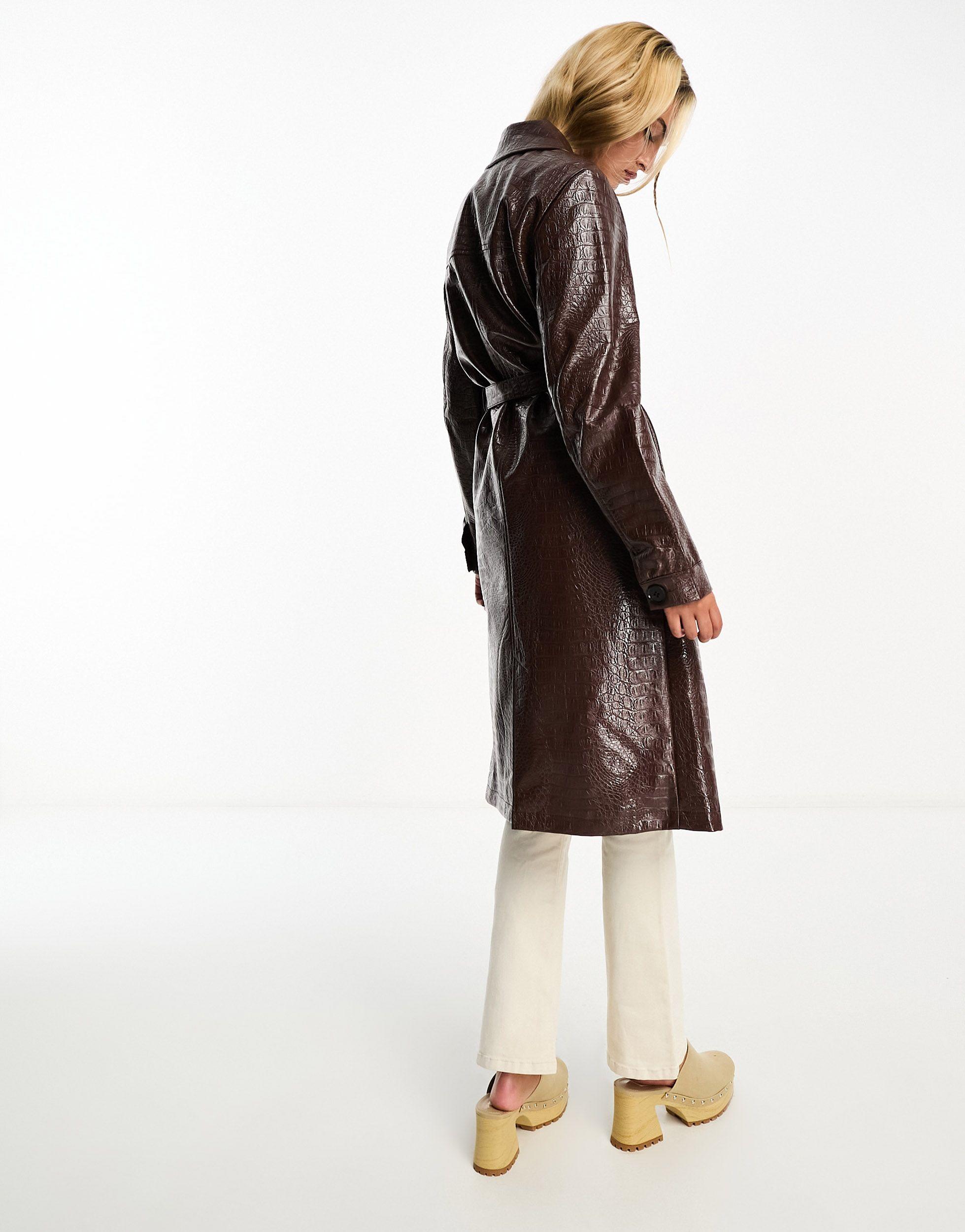 Manteau pimkie marron best sale