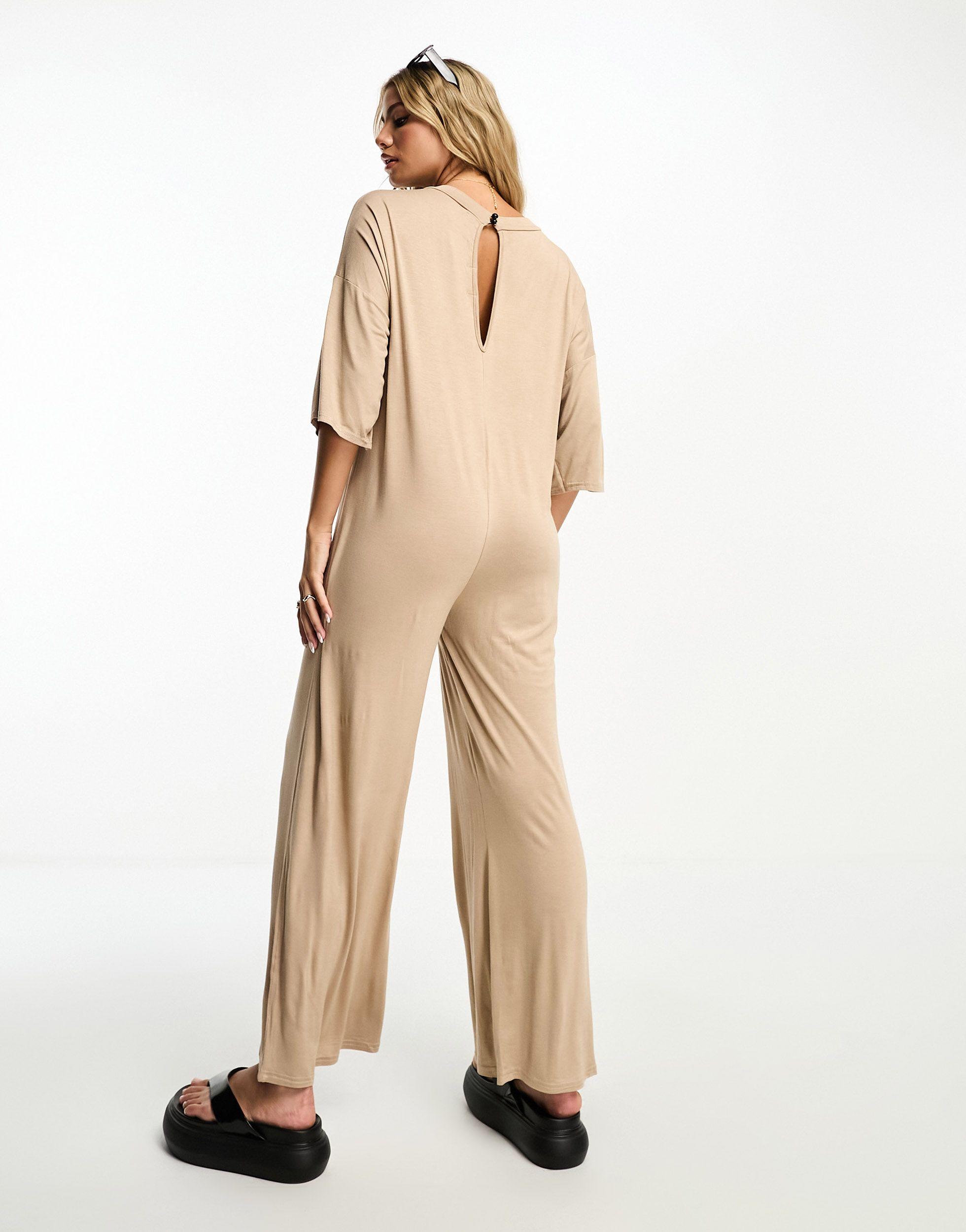 Buy Beige Jumpsuits &Playsuits for Women by I Saw It First Online | Ajio.com