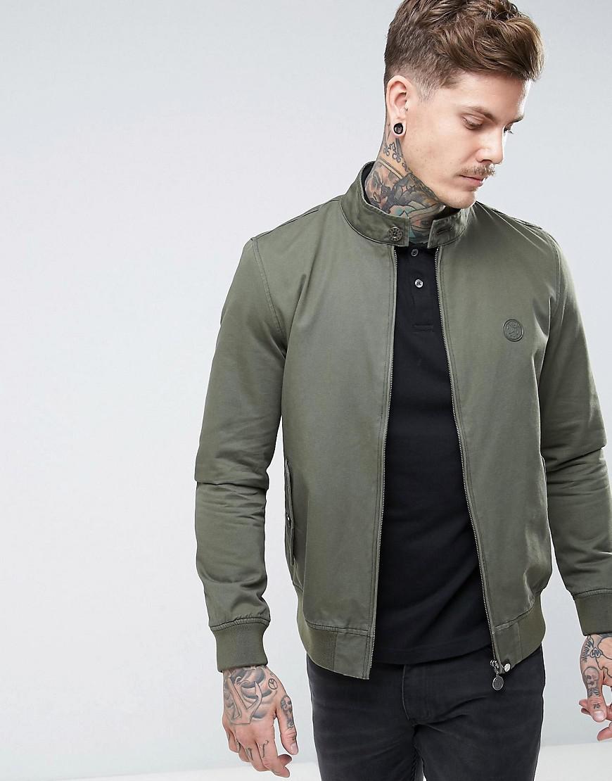Download Pretty Green Cotton Newton Harrington Jacket With Paisley ...