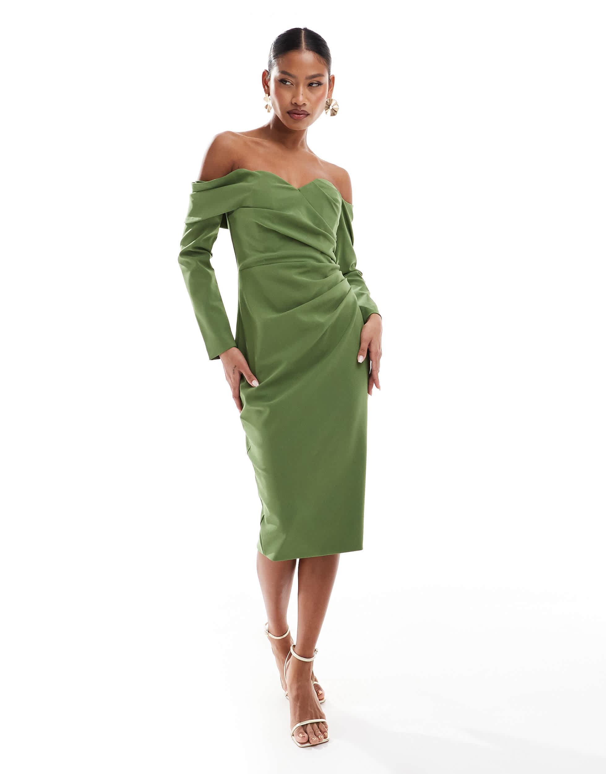 Green Lavish Alice Dresses for Women | Lyst