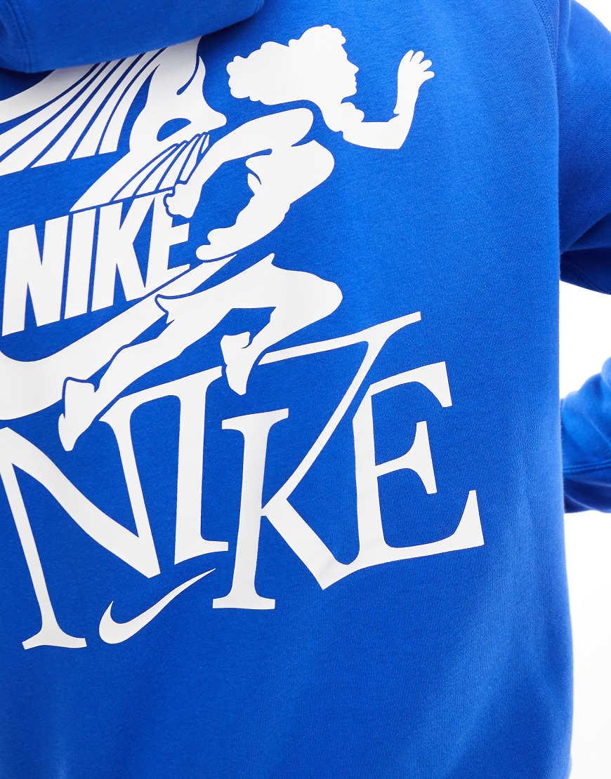 nike sb icon light blue hoodie