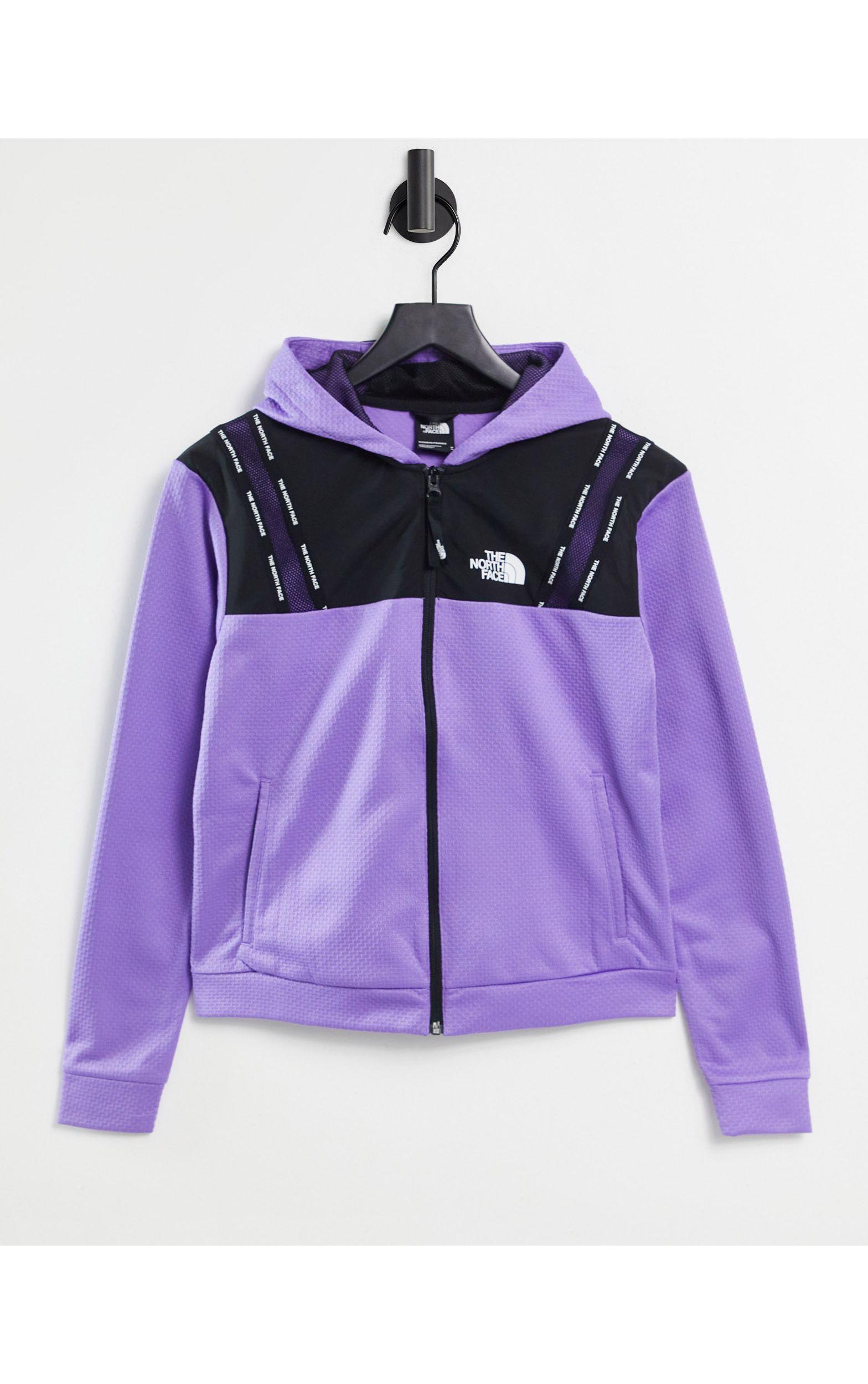 The North Face Training Mountain Athletic Full Zip Hoodie in Purple | Lyst  Australia