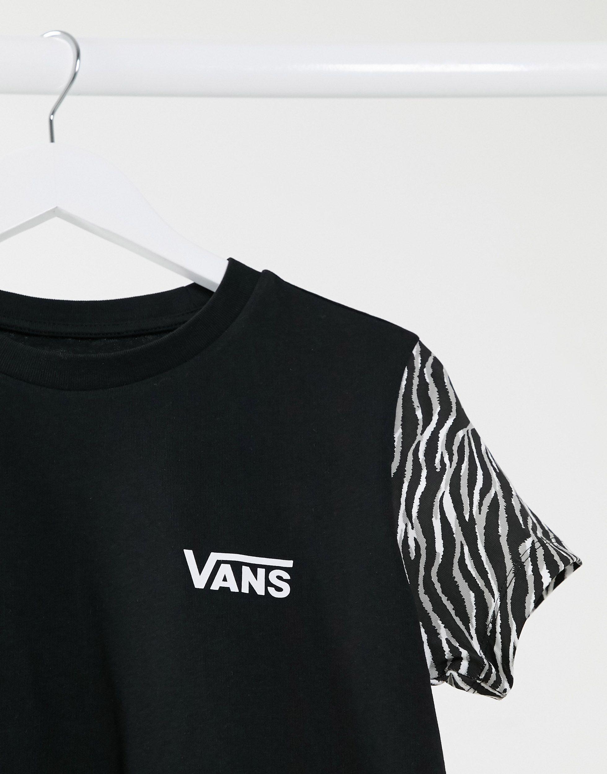 Vans Cotton Wyld Multi Animal Print T 