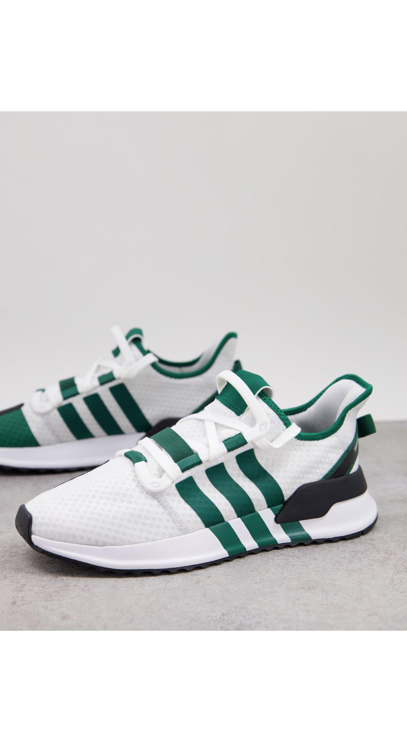 U-path run - baskets - et vert adidas Originals pour homme en coloris Blanc  | Lyst