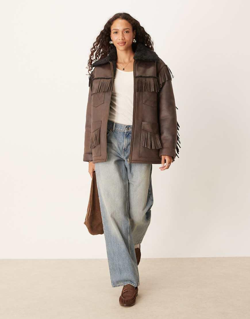 Wrangler Giacca Oversize Con Tamponi Per Donna - Calda, Foderata E Non Denim (90% Poliestere 10% Nylon)