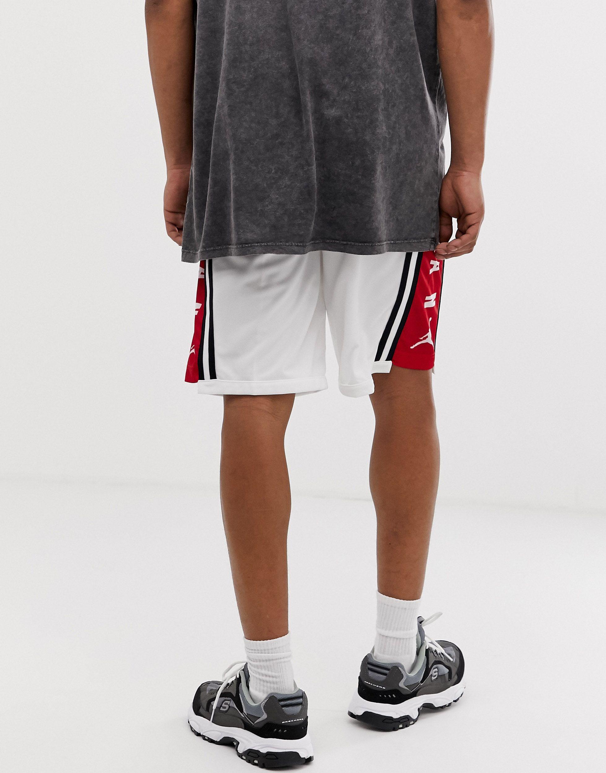 Pantalones cortos blancos air jordan basketball Nike de Tejido sintético de  color Blanco para hombre | Lyst