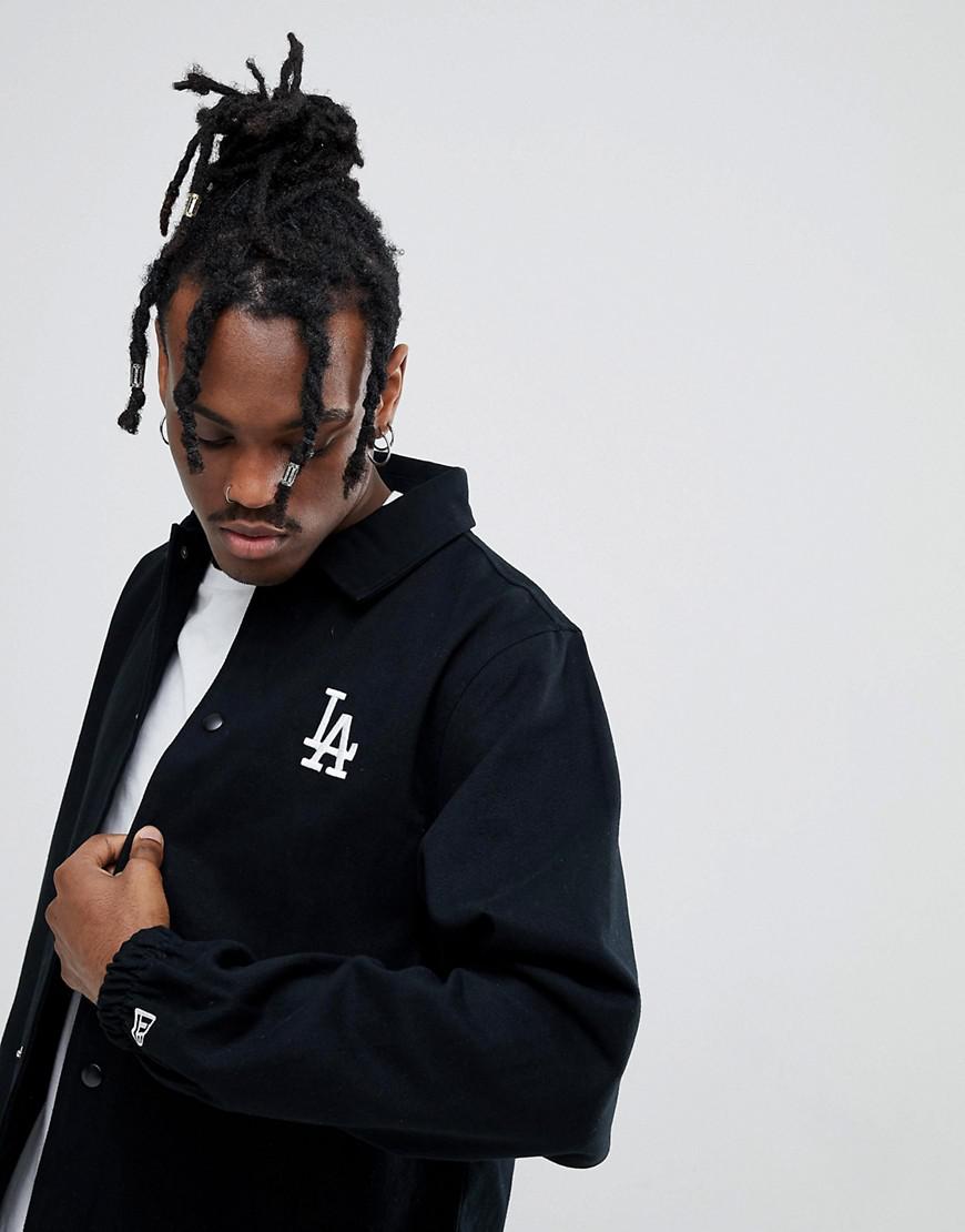 black dodger windbreaker