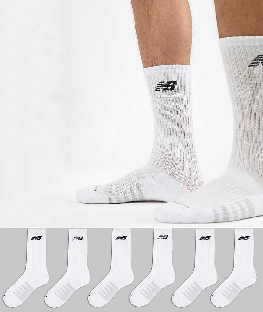 new balance socks white