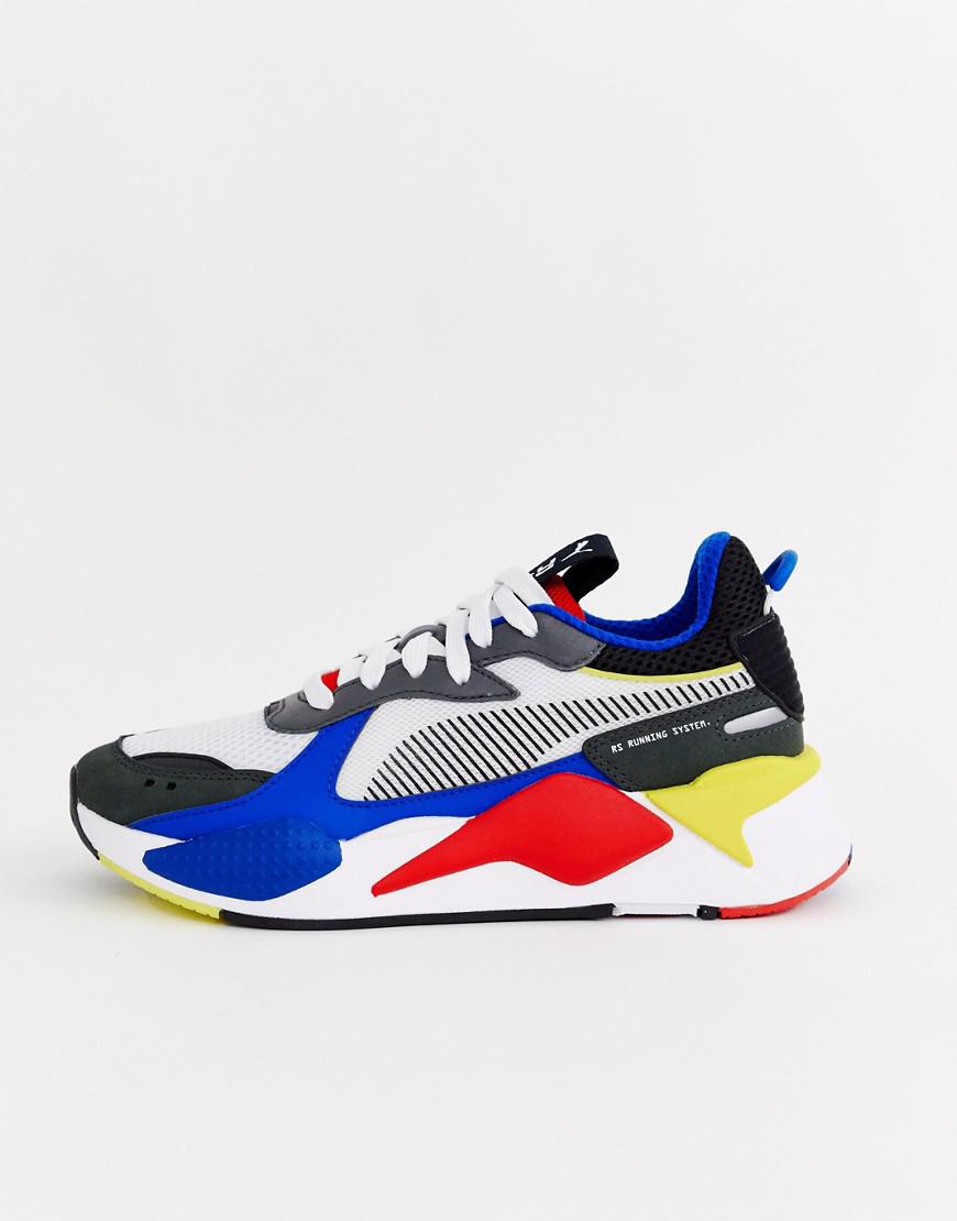 puma blue and red