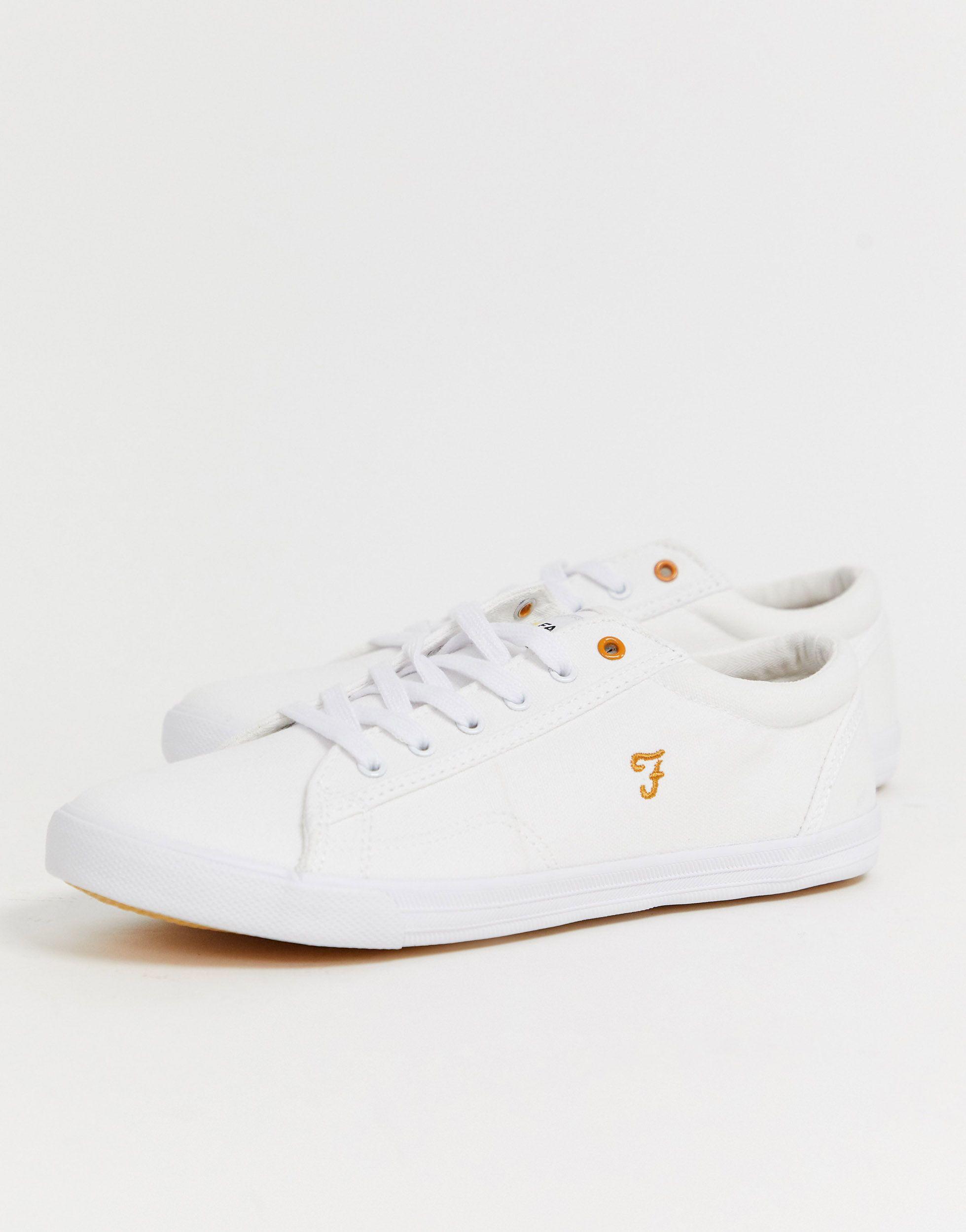 farah canvas plimsolls