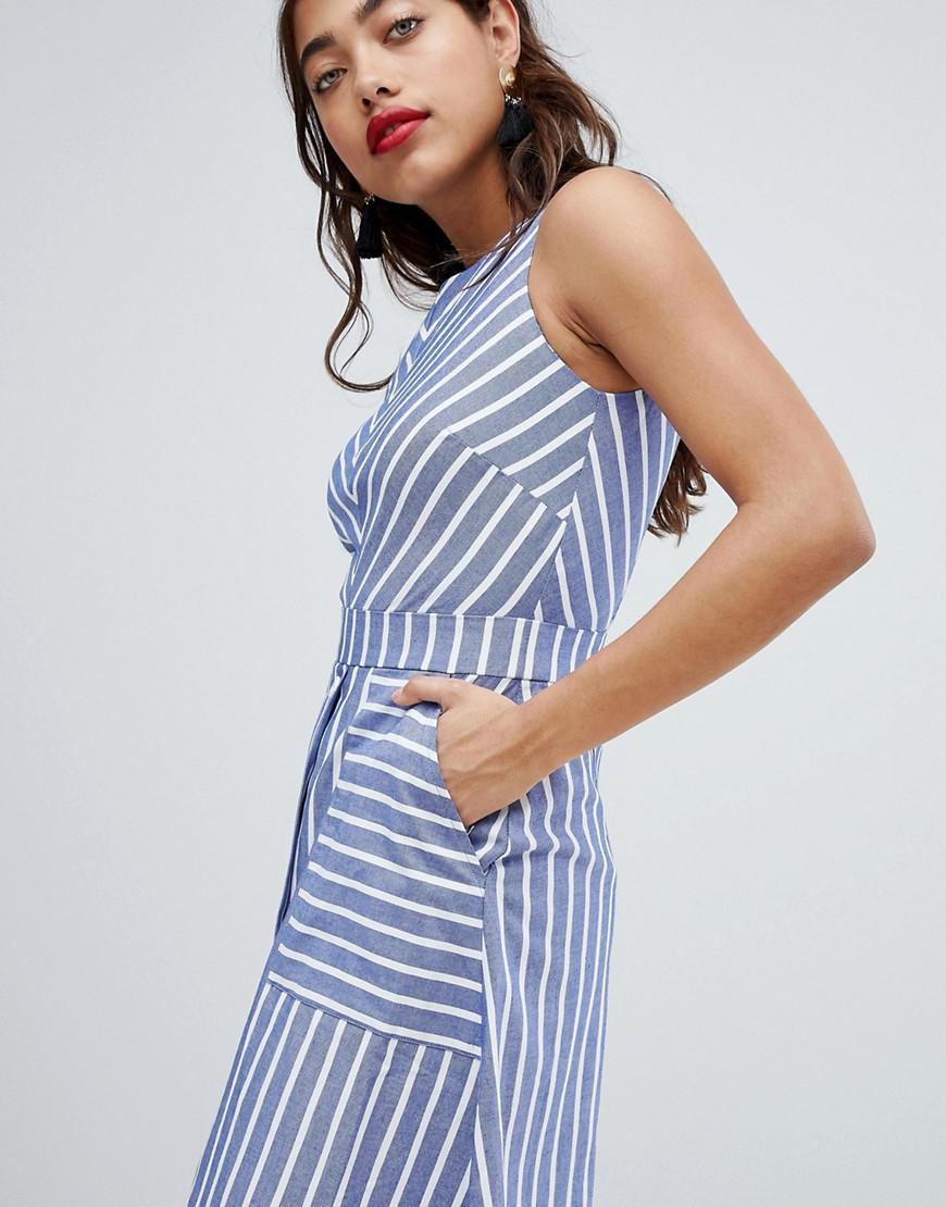 Warehouse chevron stripe dress 2025