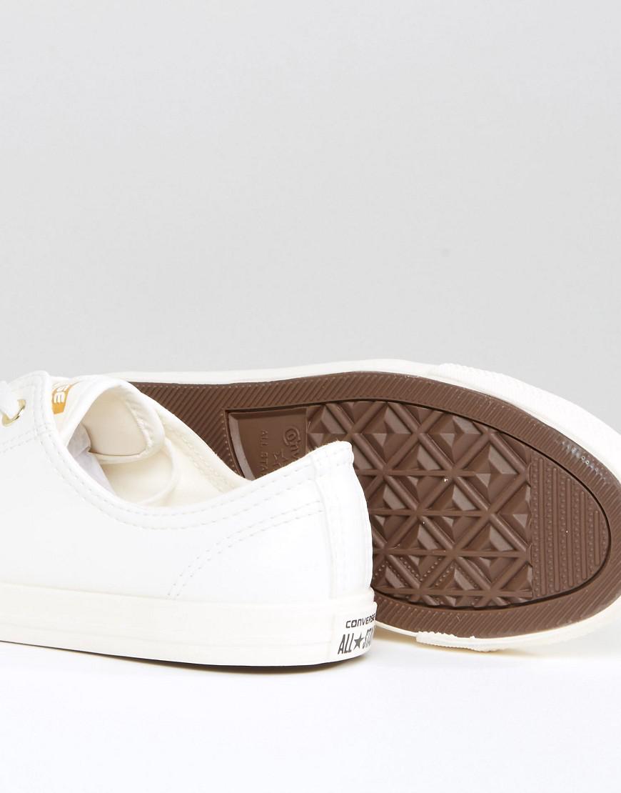 converse dainty beige